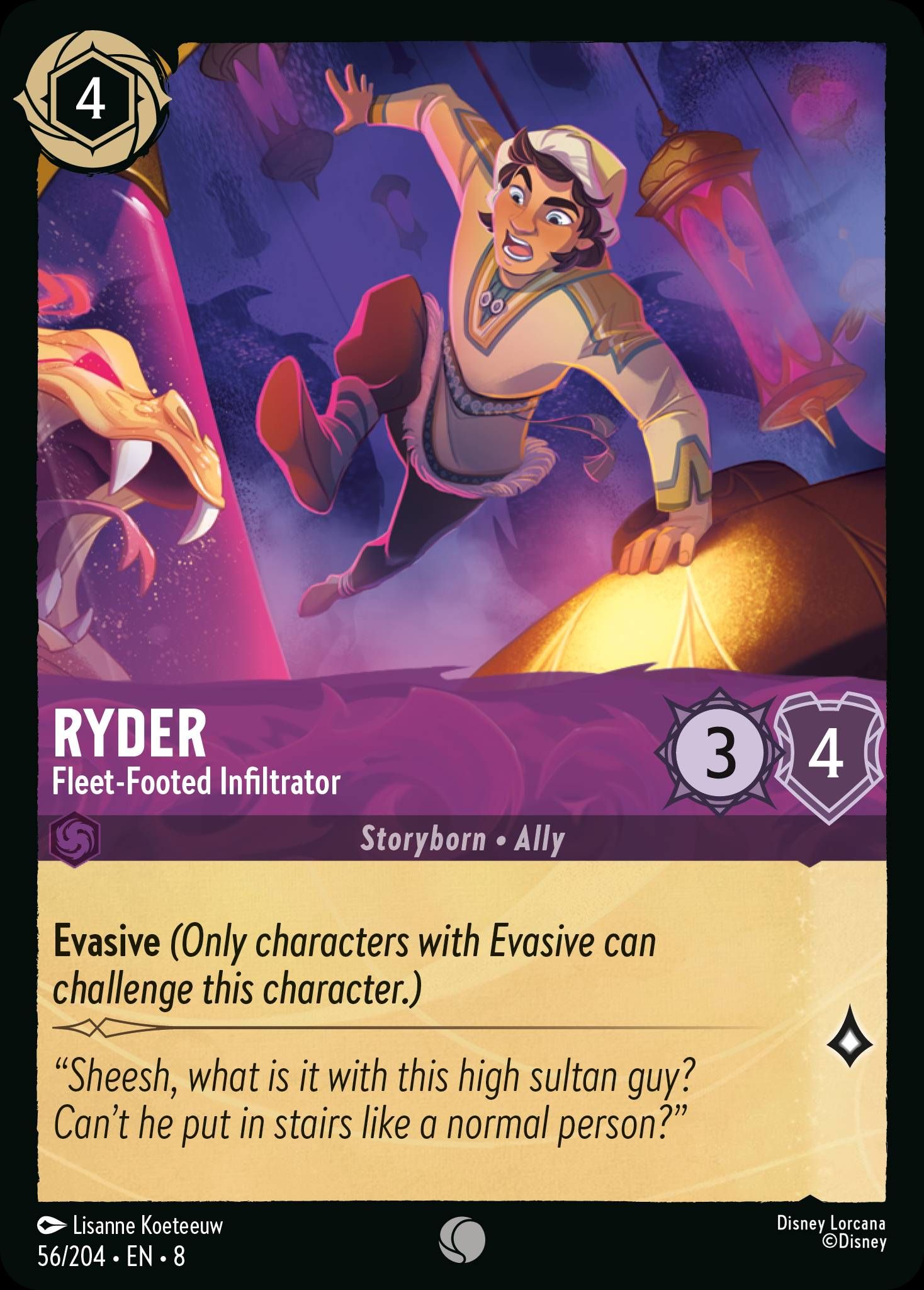 Ryder - Fleet-Footed Infiltrator | Reign of Jafar #56