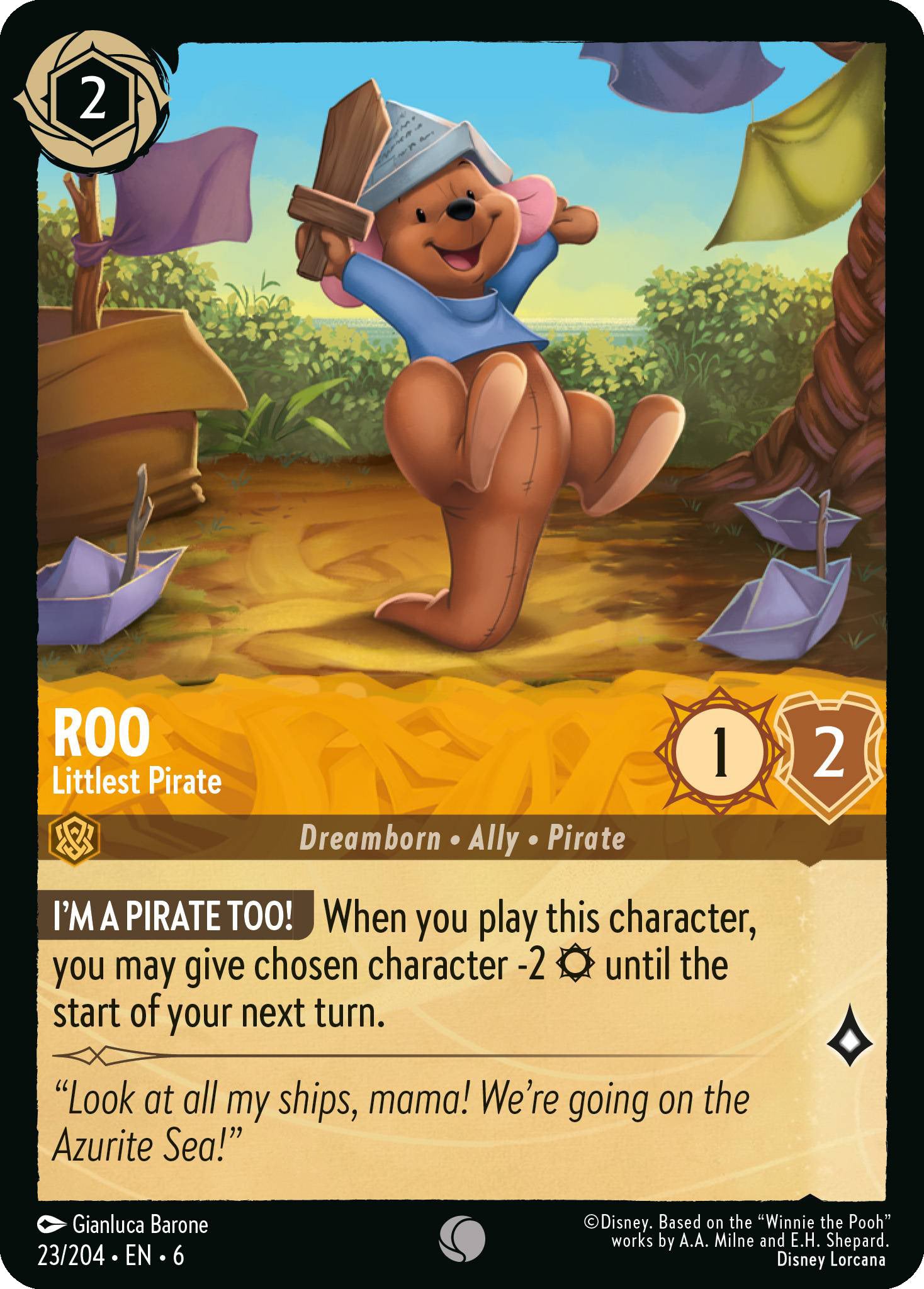 Roo - Littlest Pirate | Azurite Sea #23 [foil]