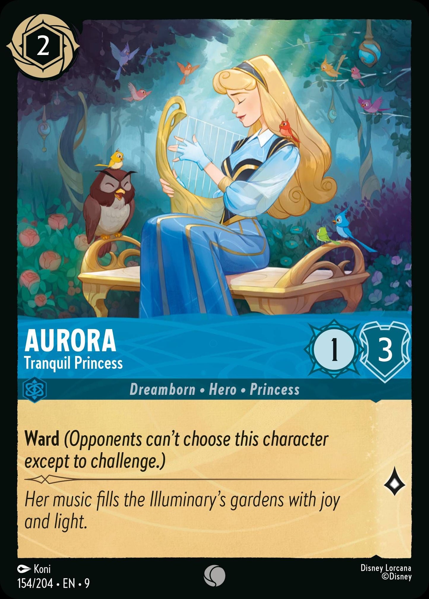 Aurora - Tranquil Princess | Fabled #154 [foil]