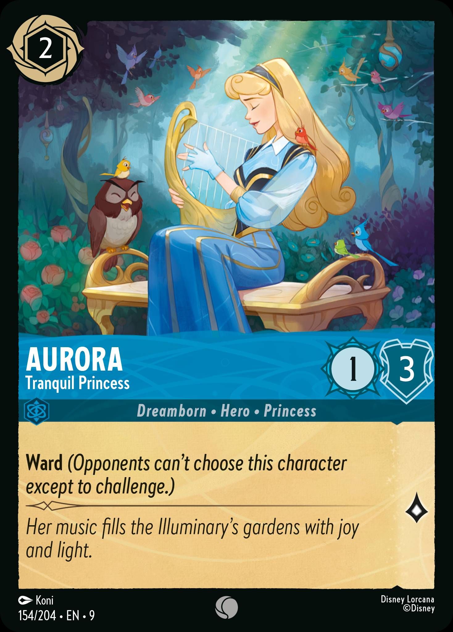 Aurora - Tranquil Princess | Fabled #154 [foil]
