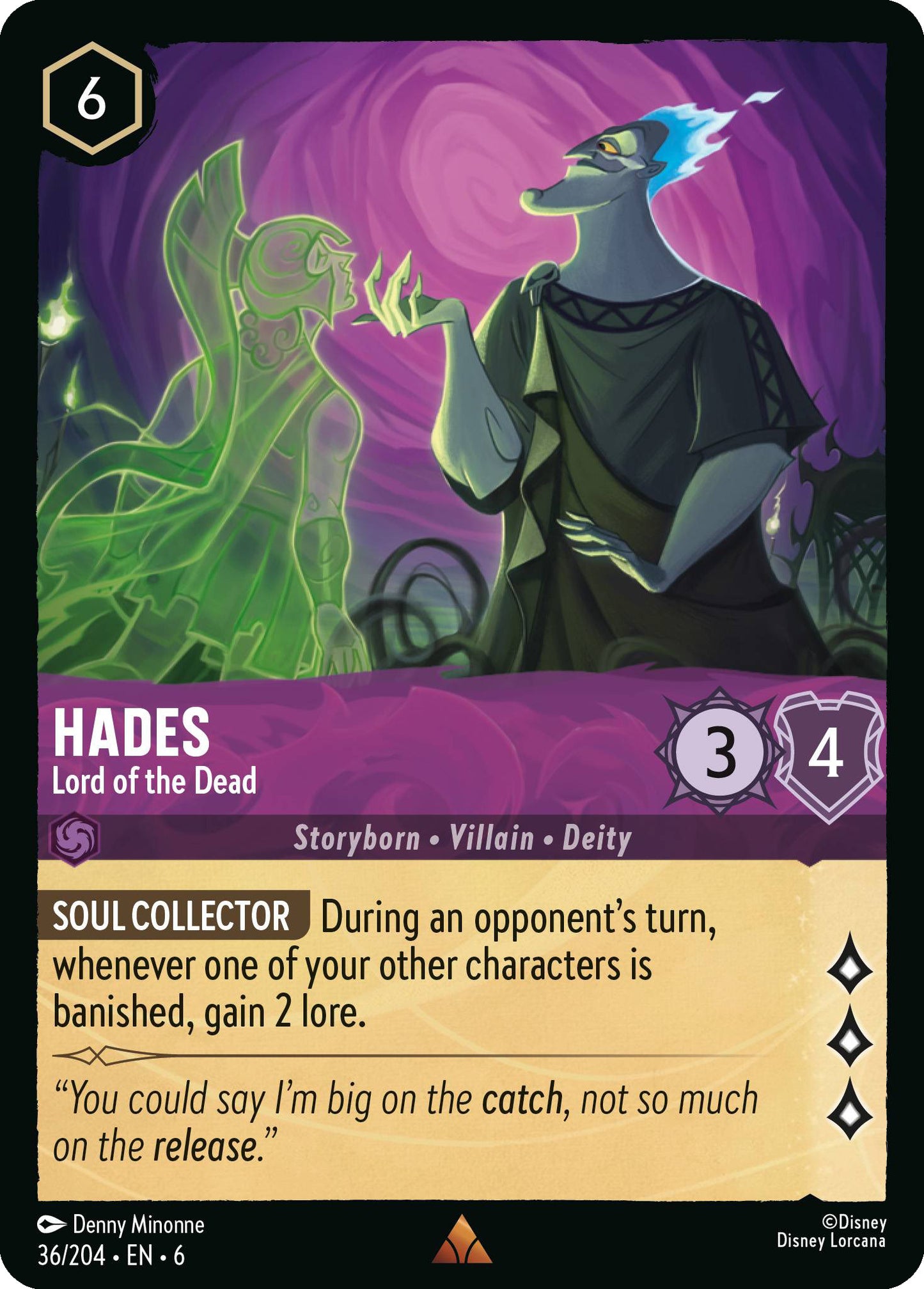 Hades - Lord of the Dead | Azurite Sea #36 [foil]