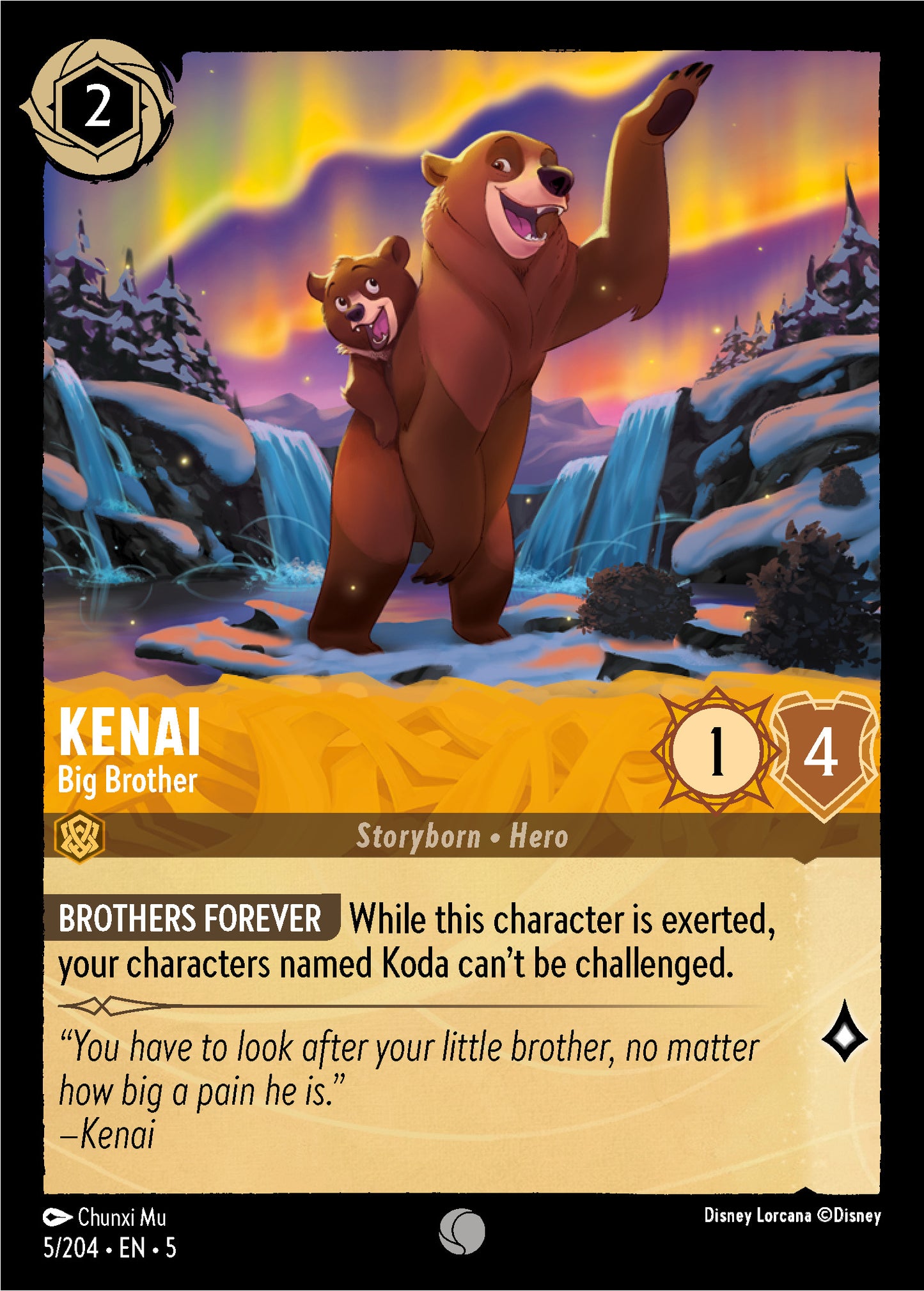 Kenai - Big Brother | Shimmering Skies #5 [foil]