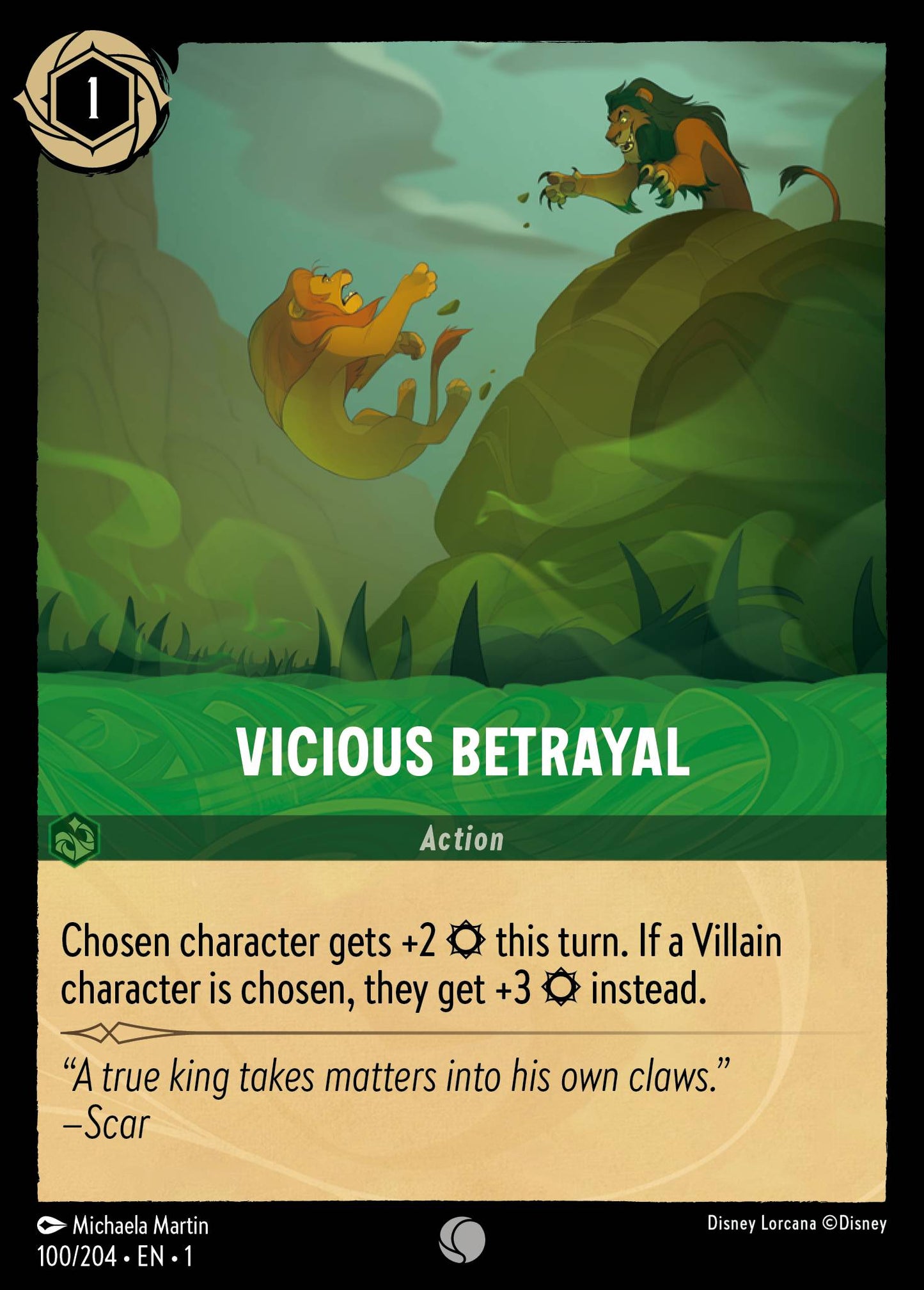 Vicious Betrayal | The First Chapter #100 [foil]