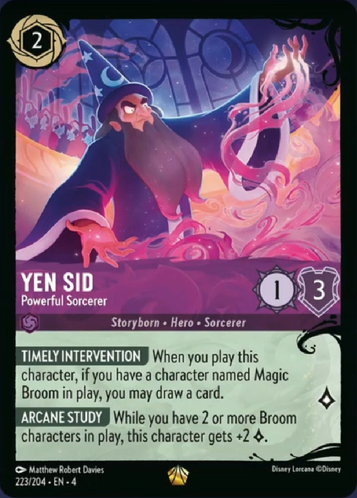 Yen Sid - Powerful Sorcerer | Ursula's Return #223 [foil]