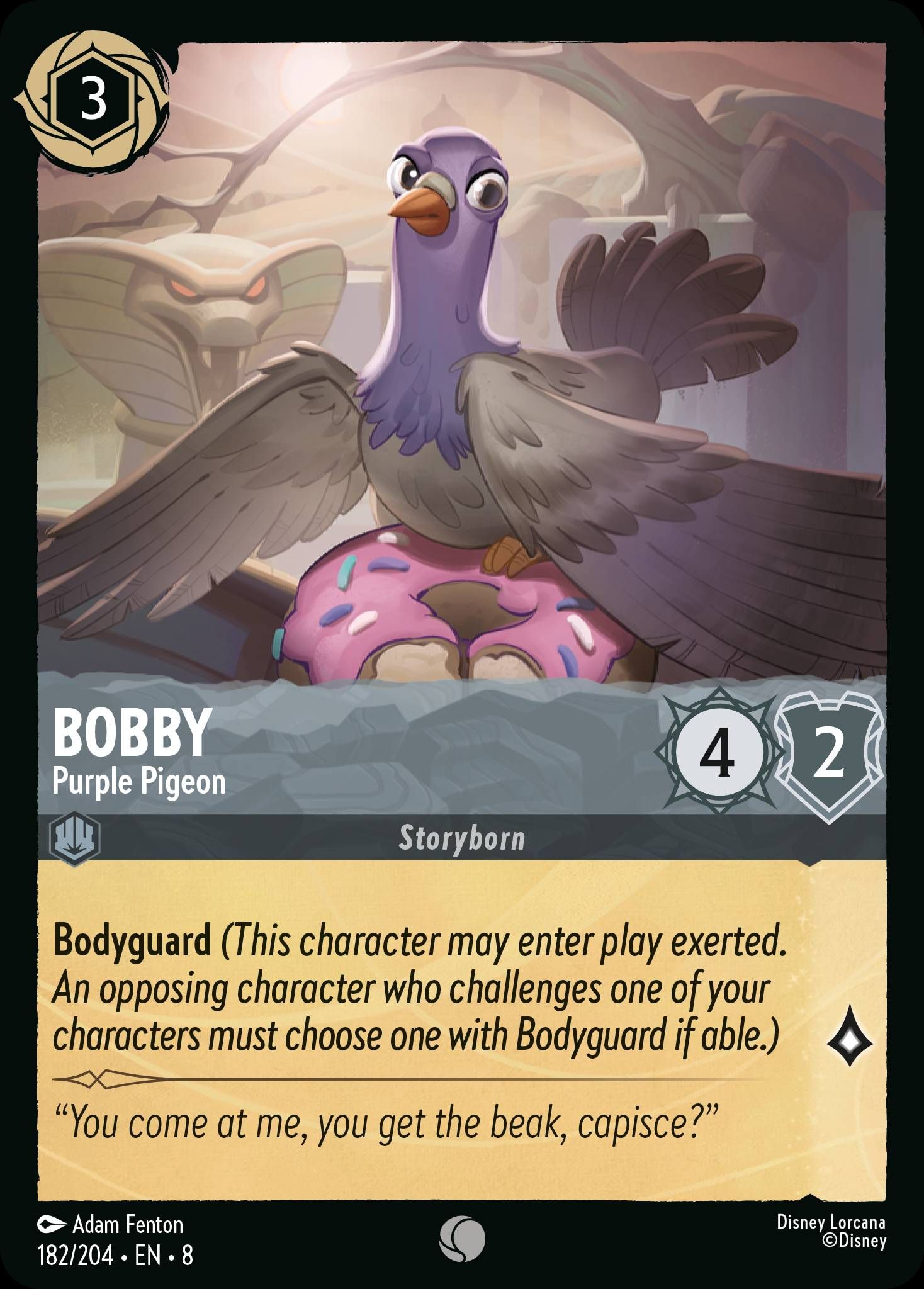Bobby - Purple Pigeon | Reign of Jafar #182