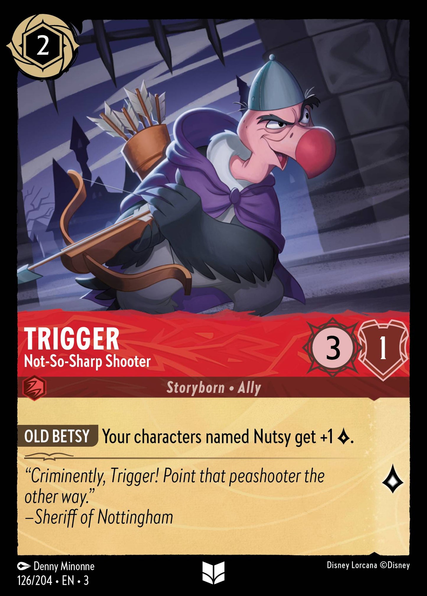 Trigger - Not-So-Sharp Shooter | Into the Inklands #126 [foil]