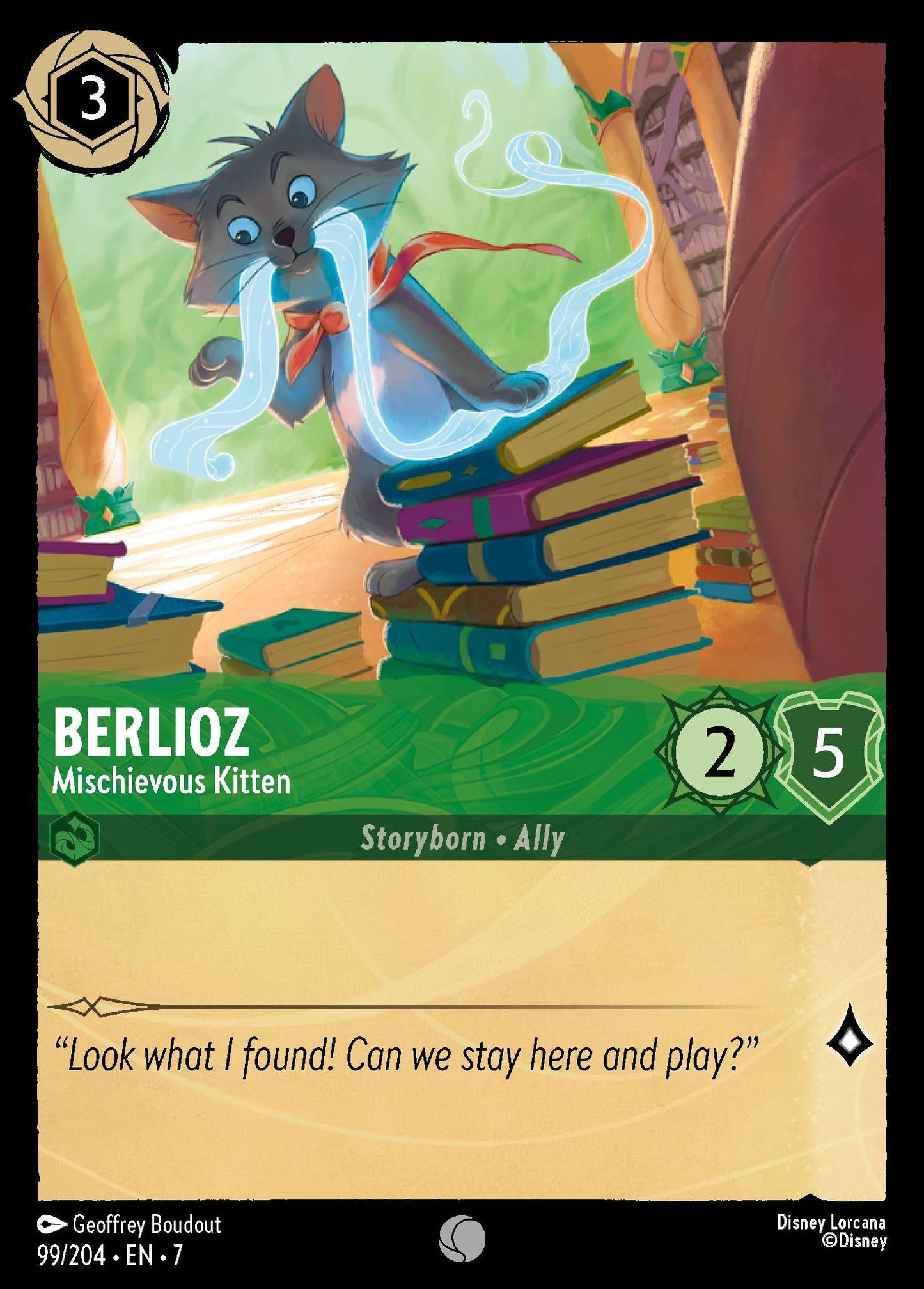 Berlioz - Mischievous Kitten | Archazia's Island #99 [foil]