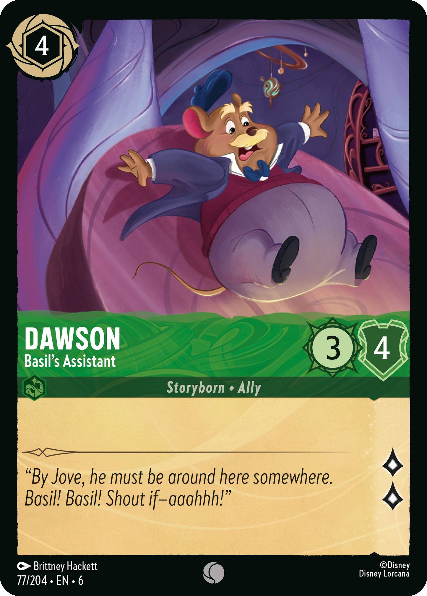 Dawson - Basil's Assistant | Azurite Sea #77 [foil]