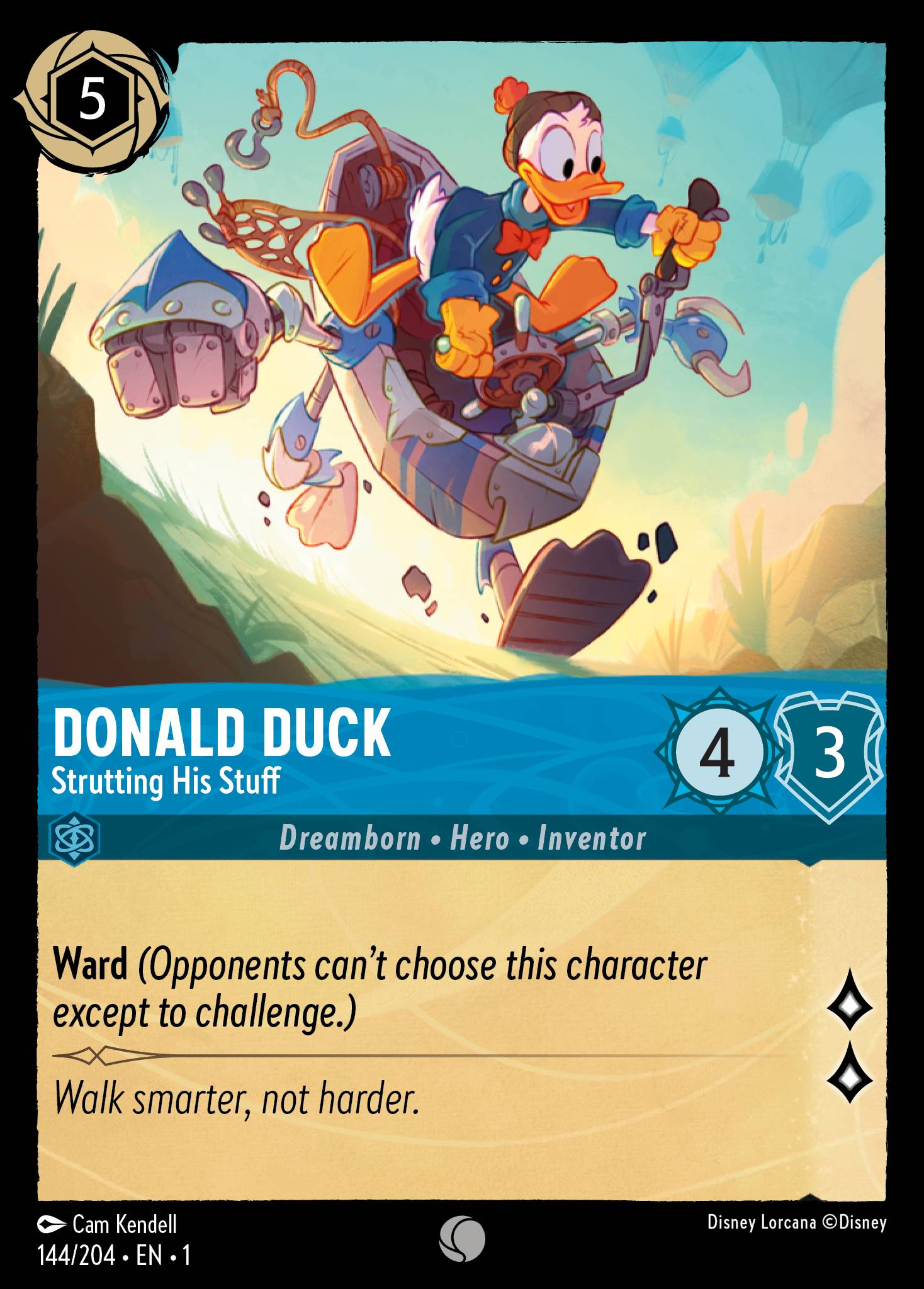 Donald Duck - Strutting His Stuff | The First Chapter #144 [foil]