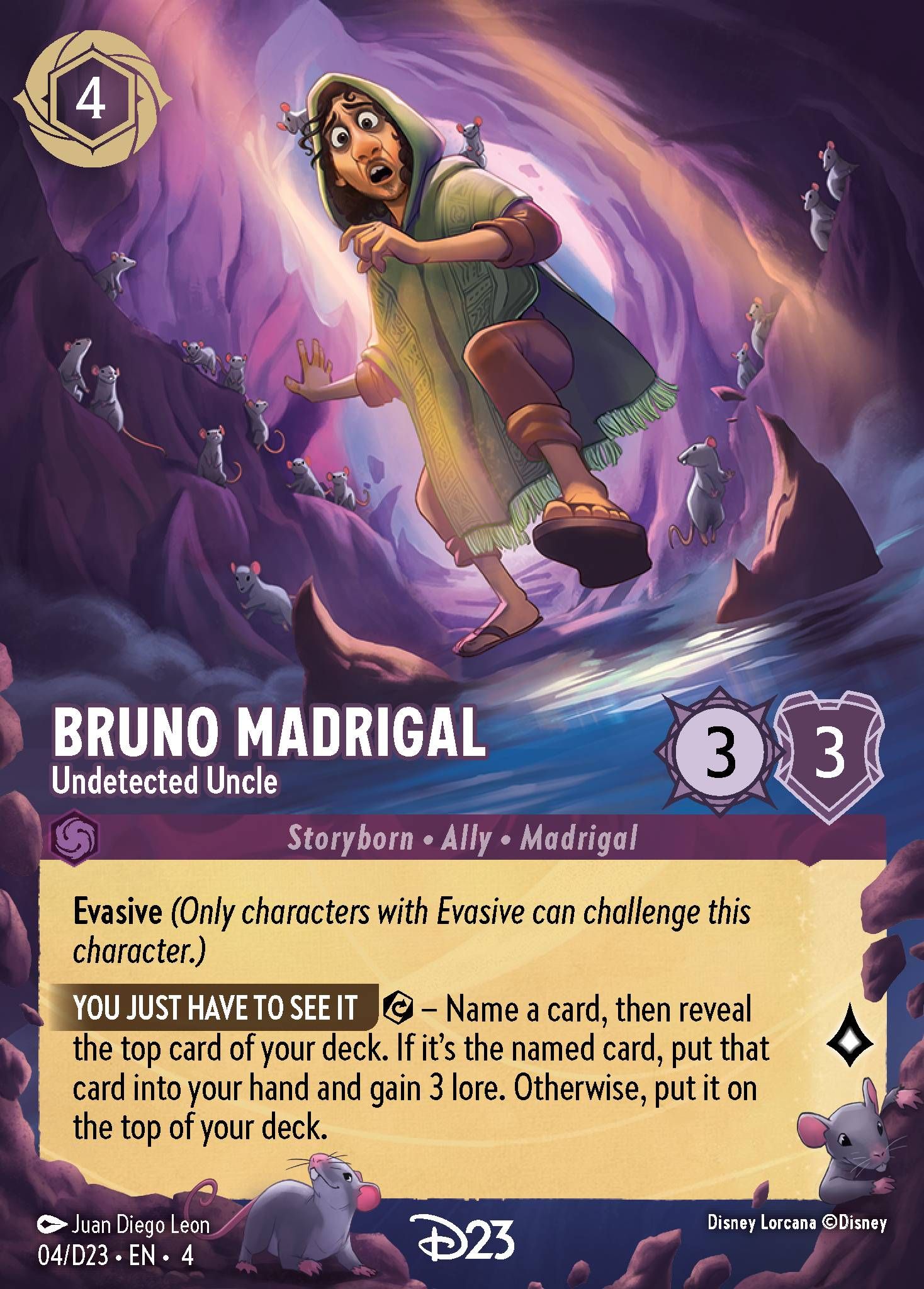 Bruno Madrigal - Undetected Uncle | D23 Collection #4 [foil]
