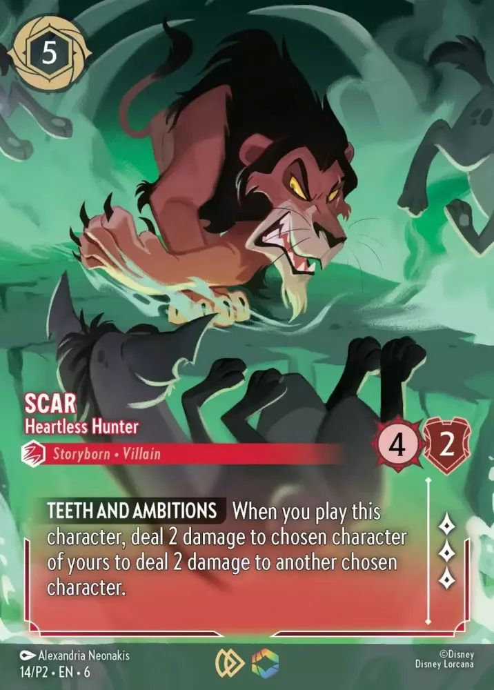 Scar - Heartless Hunter | Promo Set 2 #14 [foil]