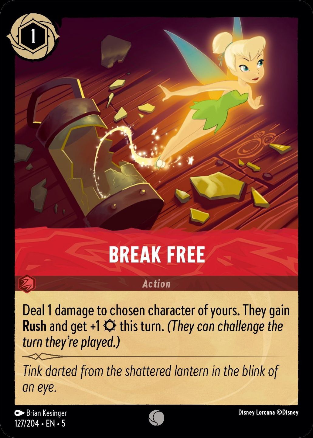 Break Free | Shimmering Skies #127 [foil]