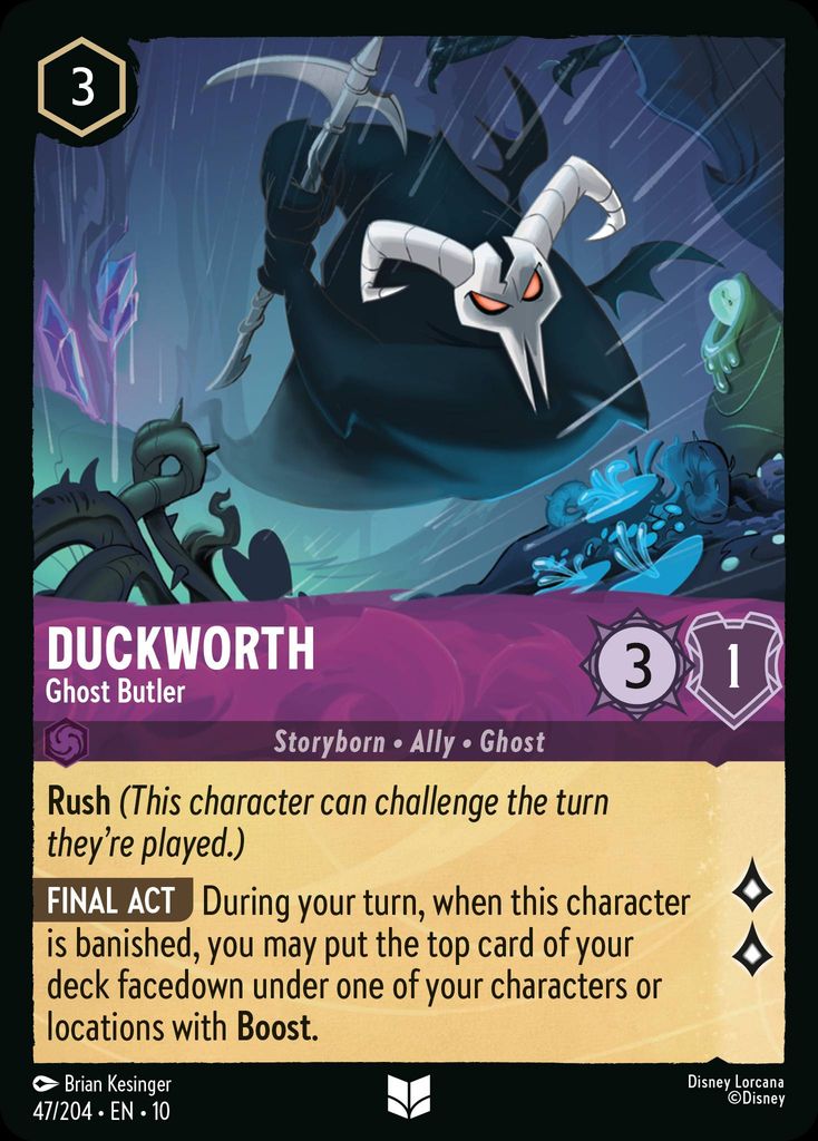 Duckworth - Ghost Butler | Whispers in the Well #47 [foil]