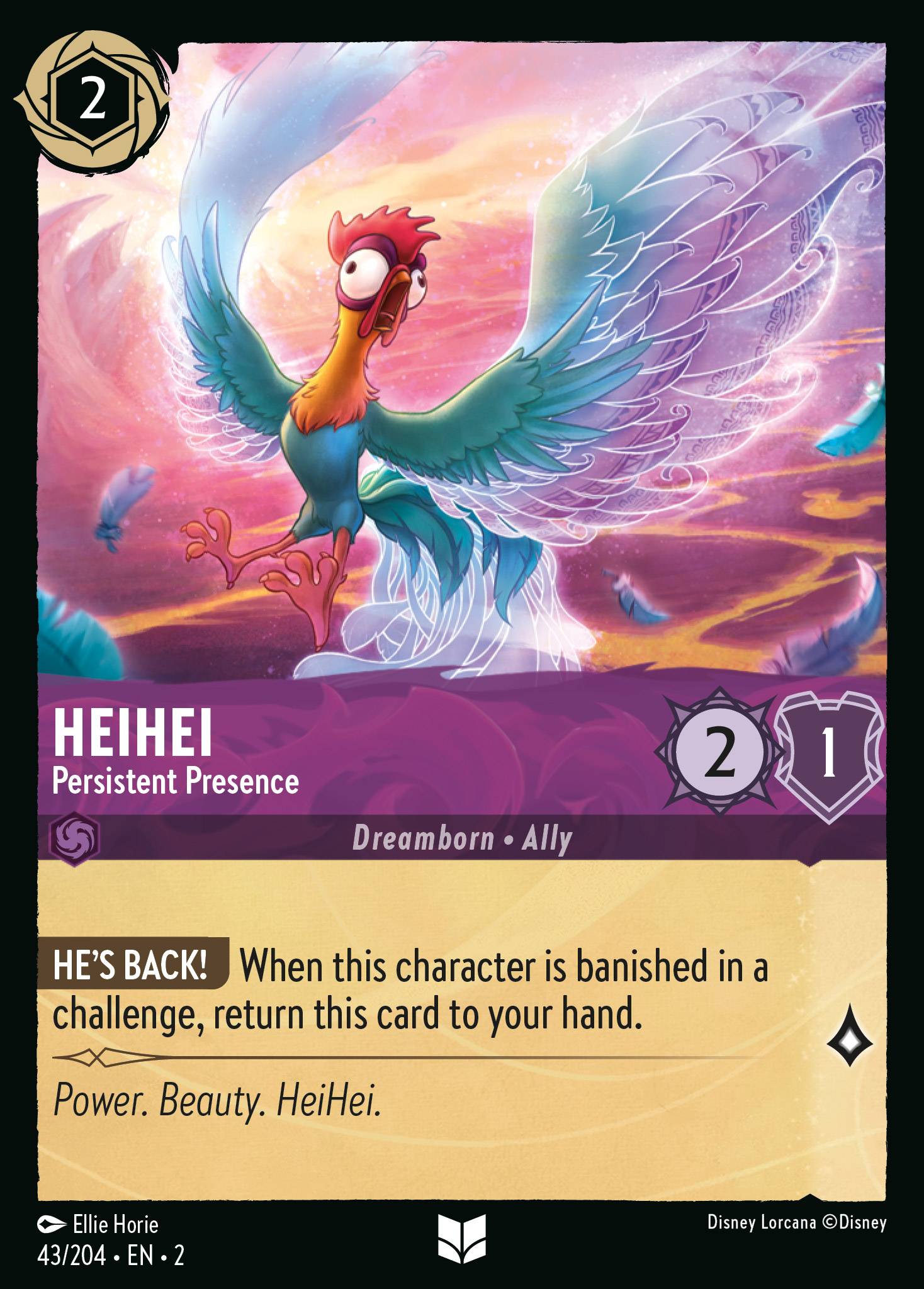 HeiHei - Persistent Presence | Rise of the Floodborn #43 [foil]