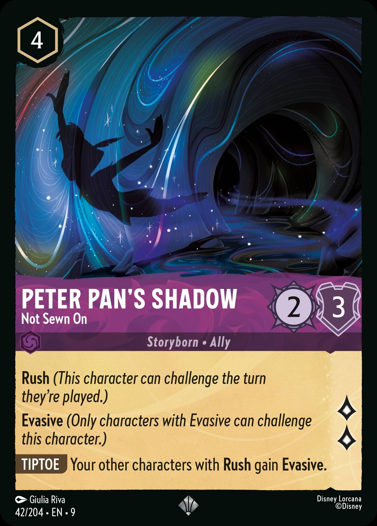 Peter Pan's Shadow - Not Sewn On | Fabled #42 [foil]