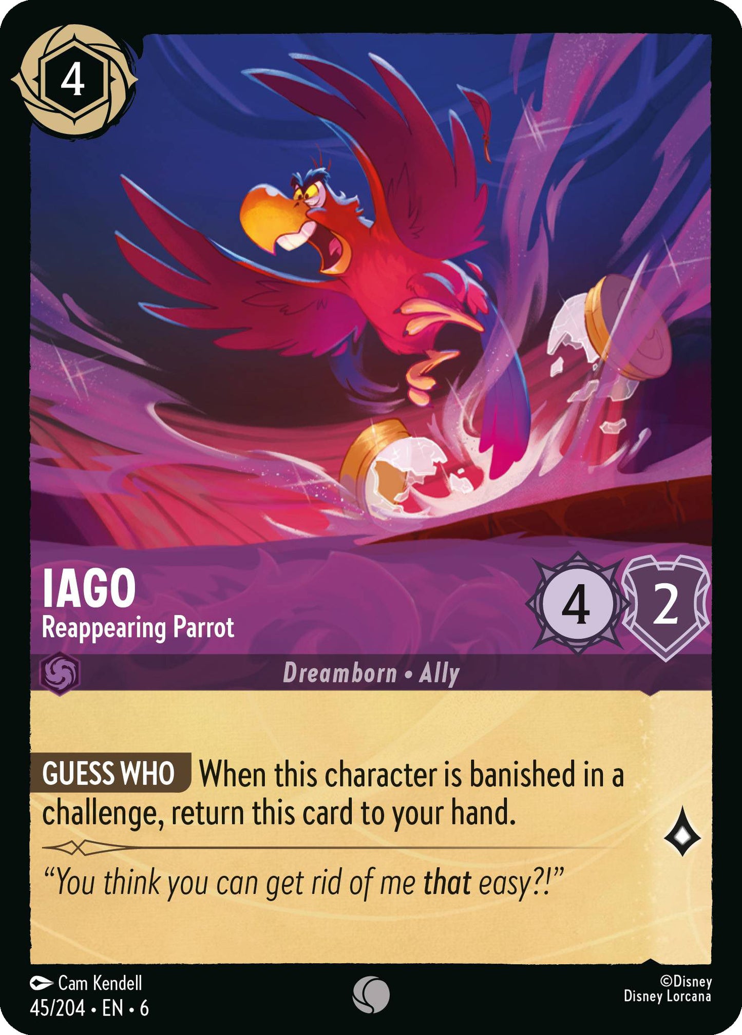 Iago - Reappearing Parrot | Azurite Sea #45 [foil]