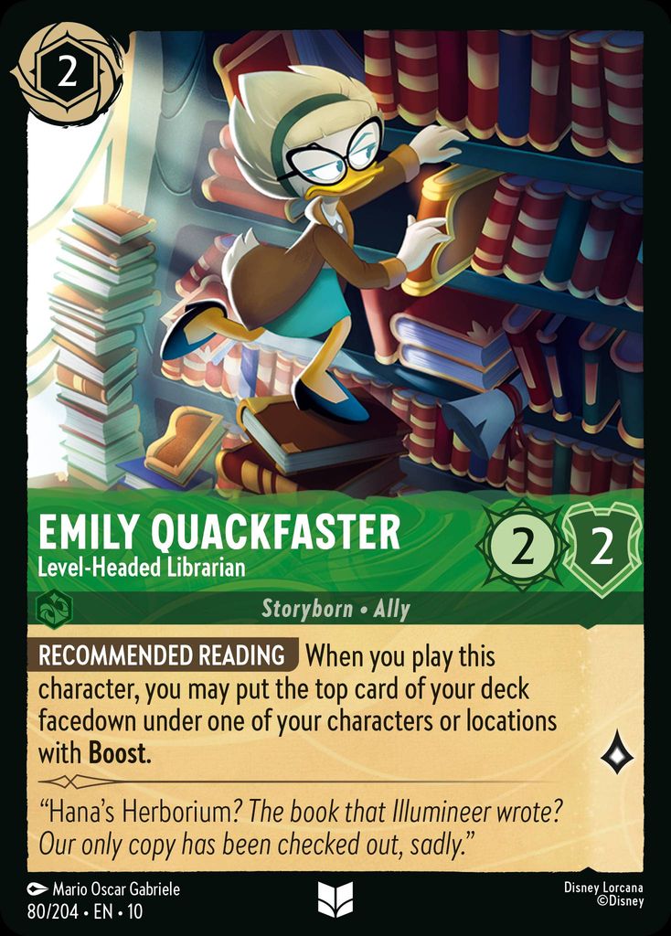 Emily Quackfaster - Level-Headed Librarian | Whispers in the Well #80