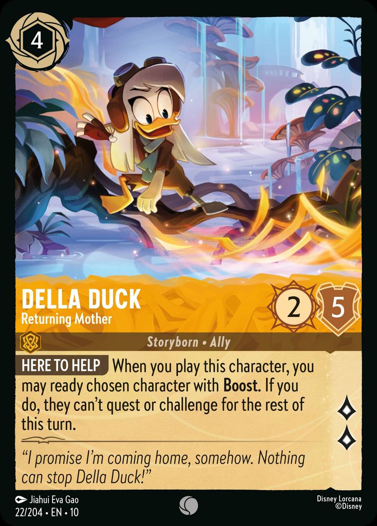 Della Duck - Returning Mother | Whispers in the Well #22 [foil]
