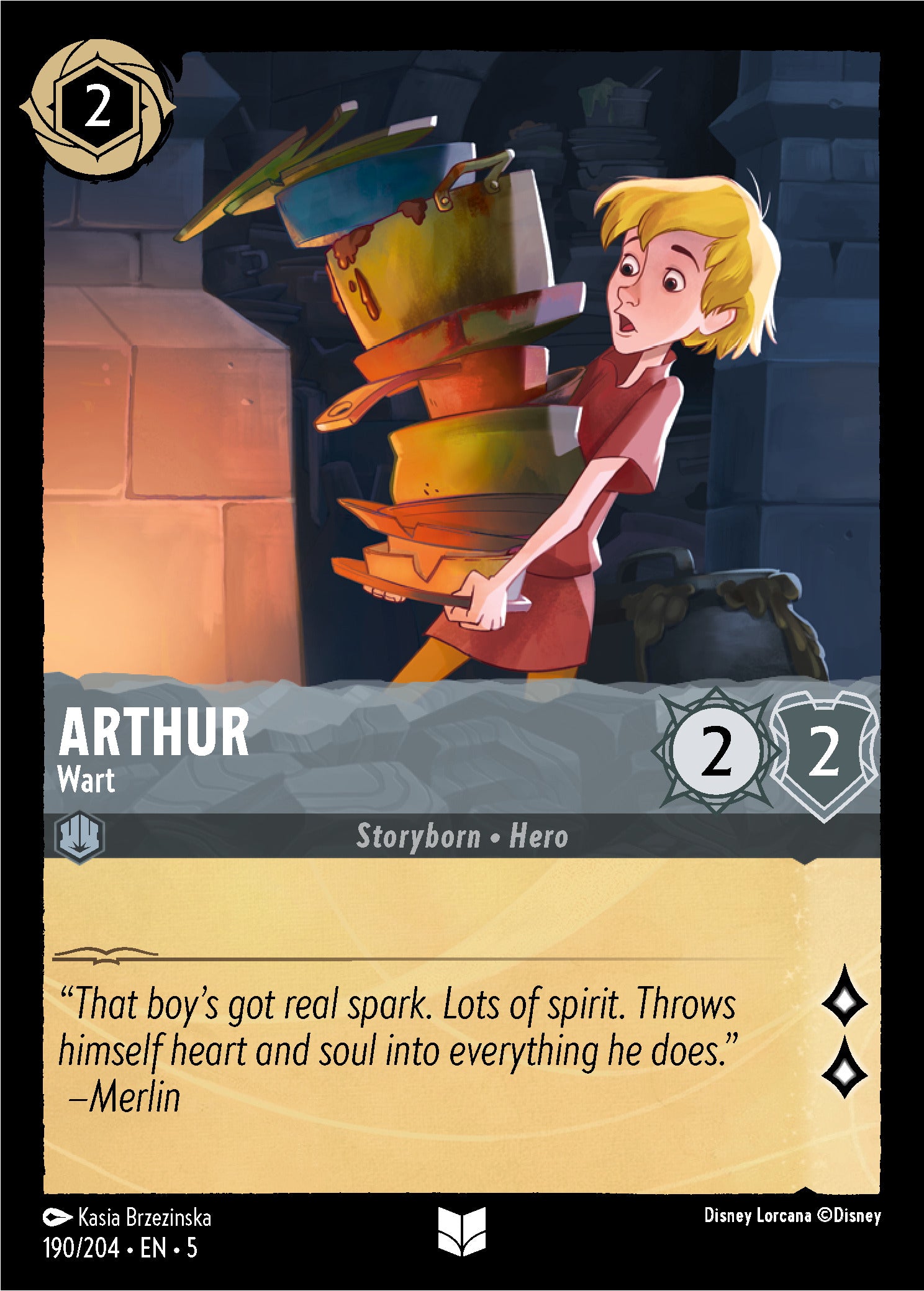 Arthur - Wart | Shimmering Skies #190 [foil]