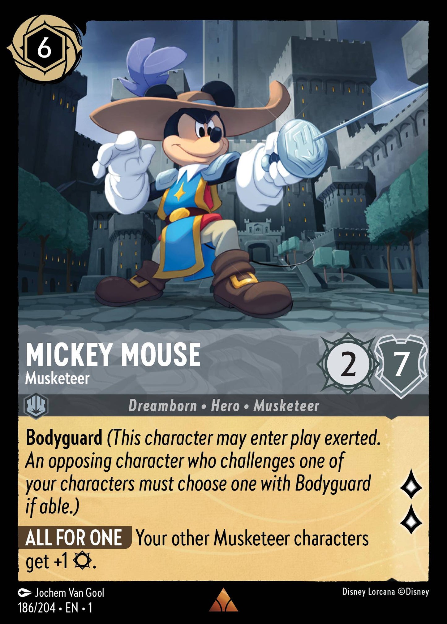 Mickey Mouse - Musketeer | The First Chapter #186 [foil]
