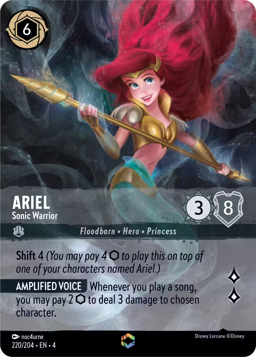 Ariel - Sonic Warrior | Ursula's Return #220 (Enchanted)
