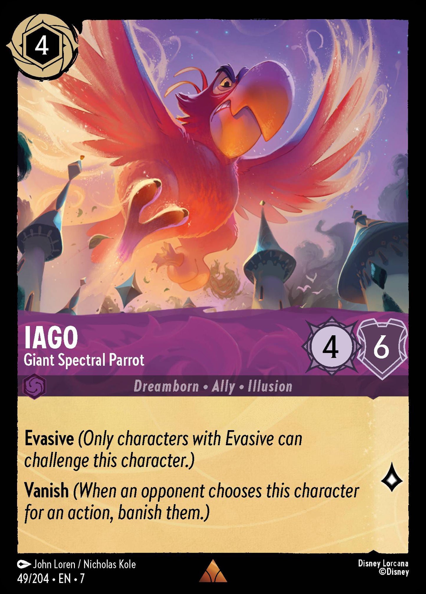 Iago - Giant Spectral Parrot | Archazia's Island #49 [foil]