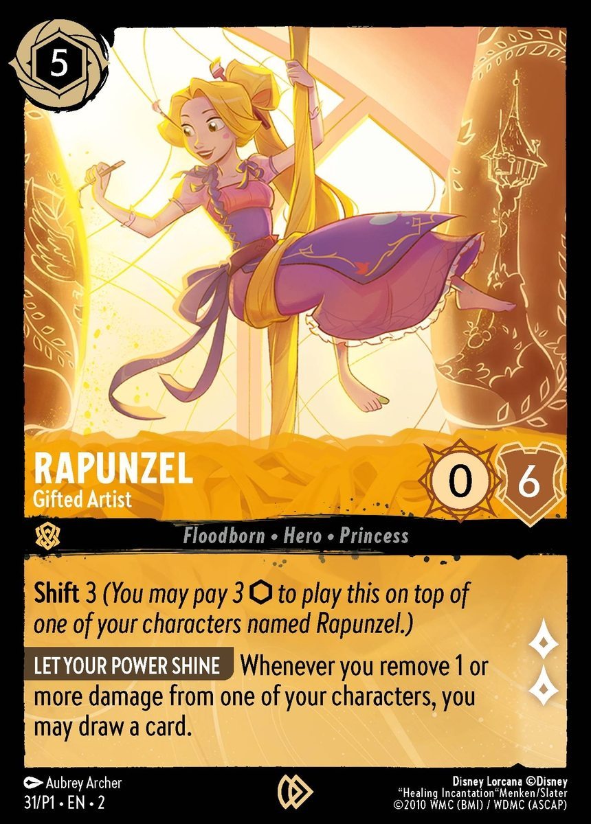 Rapunzel - Gifted Artist | Promo Set 1 #31 [foil]