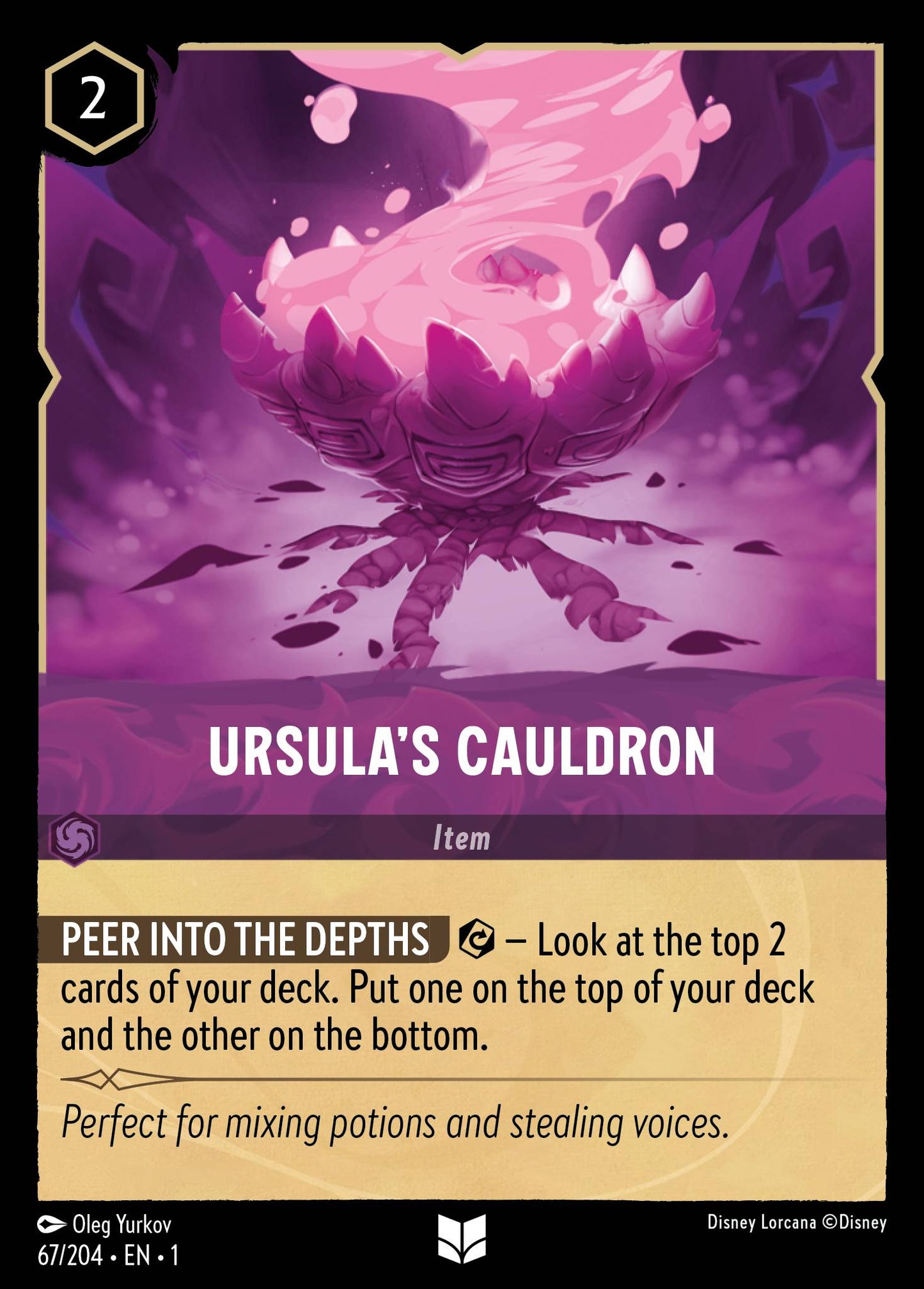 Ursula's Cauldron | The First Chapter #67 [foil]