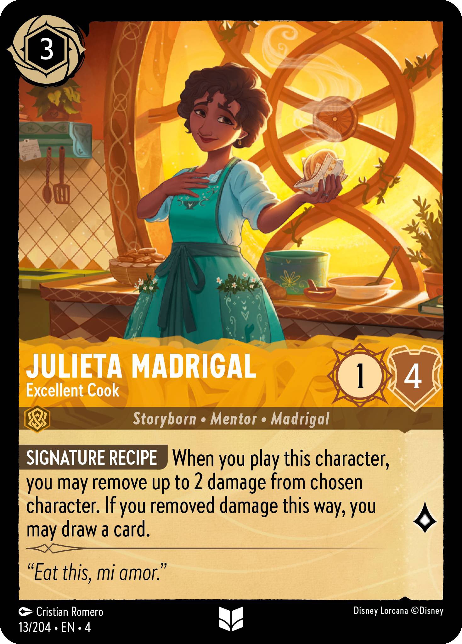 Julieta Madrigal - Excellent Cook | Ursula's Return #13 [foil]