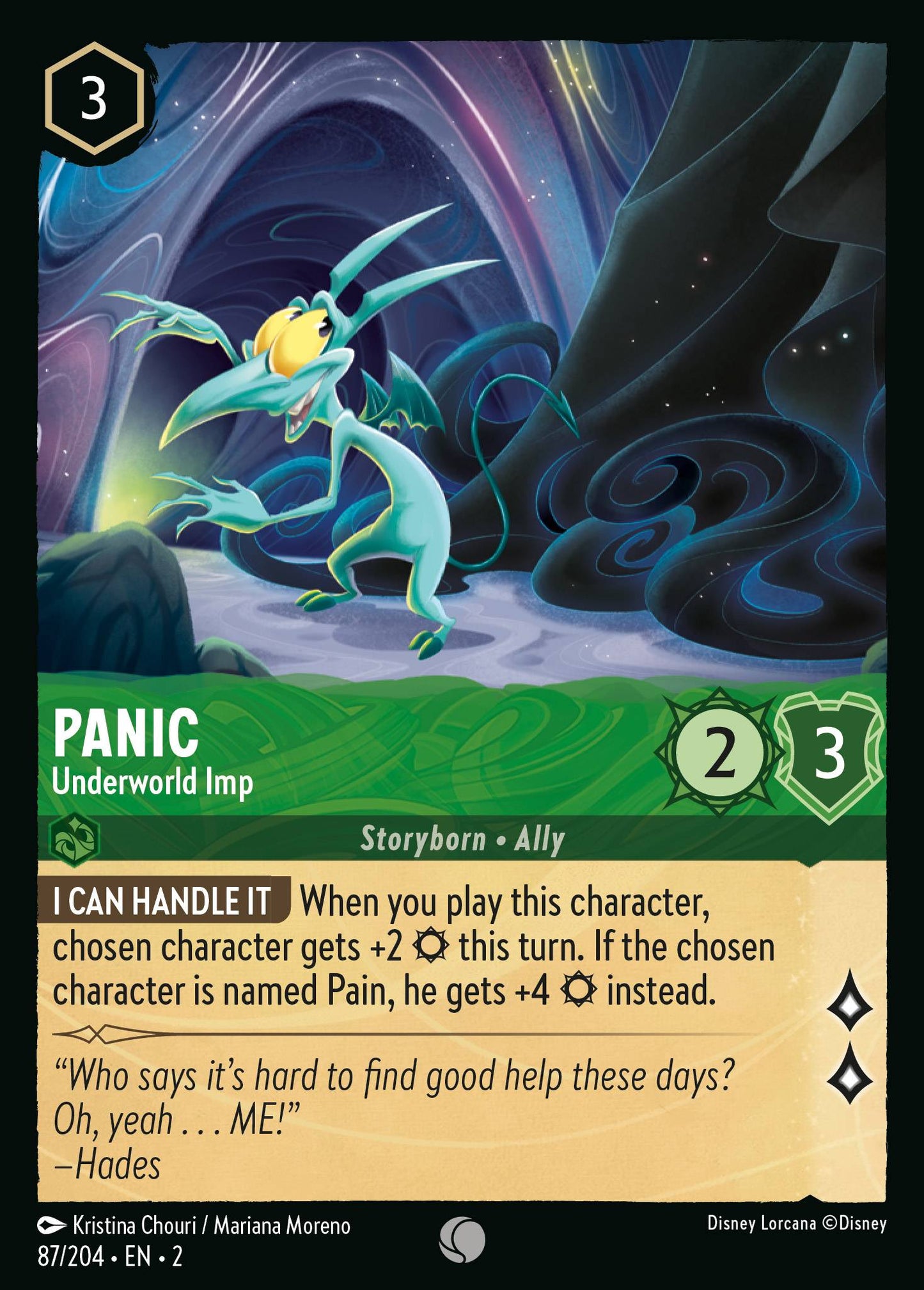 Panic - Underworld Imp | Rise of the Floodborn #87 [foil]
