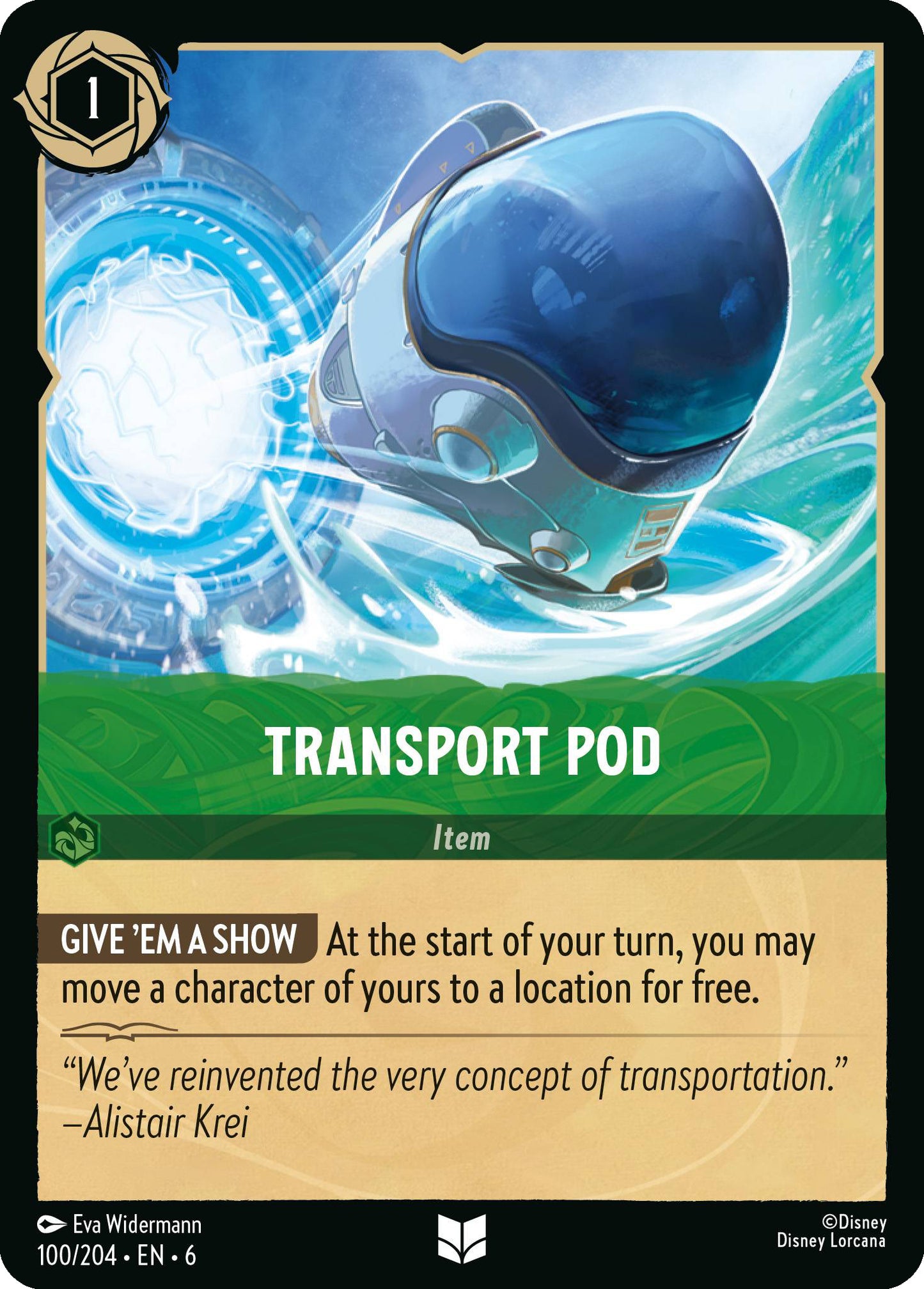 Transport Pod | Azurite Sea #100 [foil]