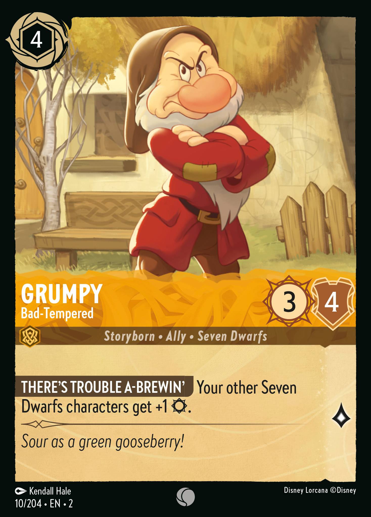 Grumpy - Bad-Tempered | Rise of the Floodborn #10 [foil]