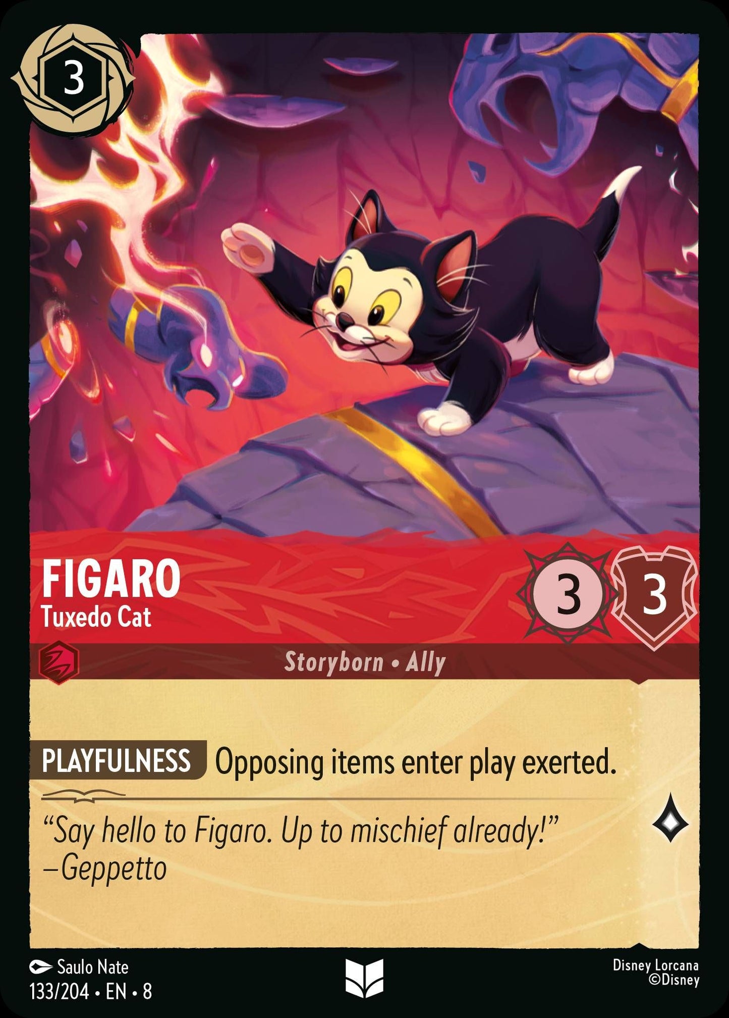 Figaro - Tuxedo Cat | Reign of Jafar #133