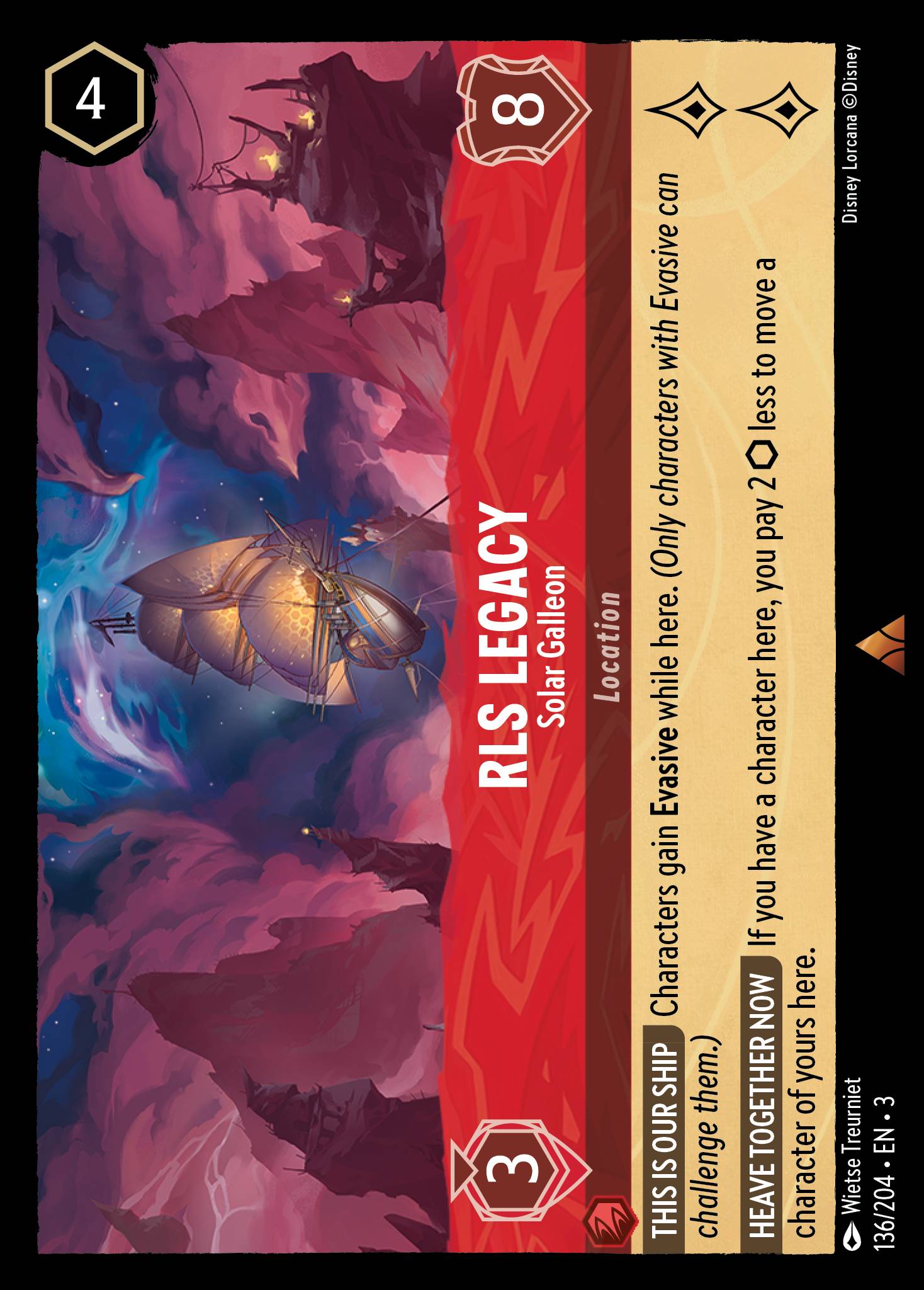 RLS Legacy - Solar Galleon | Into the Inklands #136 [foil]