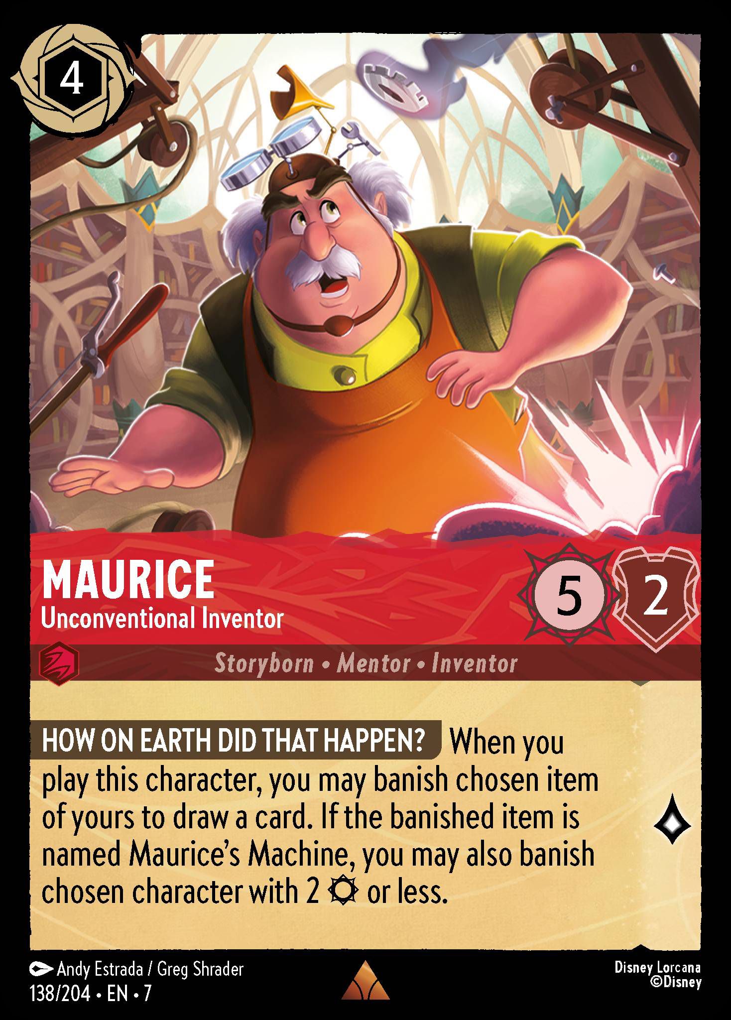 Maurice - Unconventional Inventor | Archazia's Island #138 [foil]