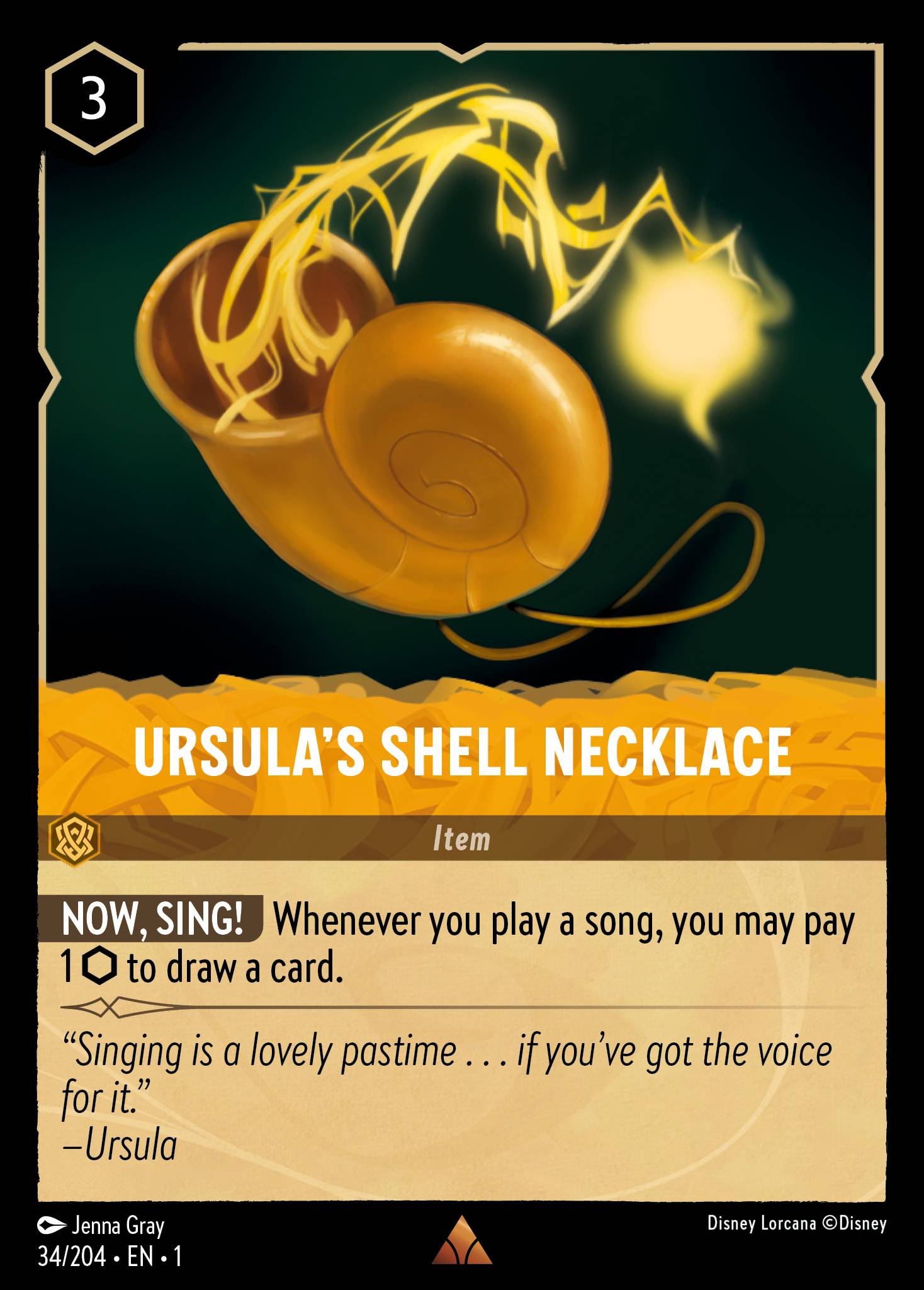 Ursula's Shell Necklace | The First Chapter #34 [foil]