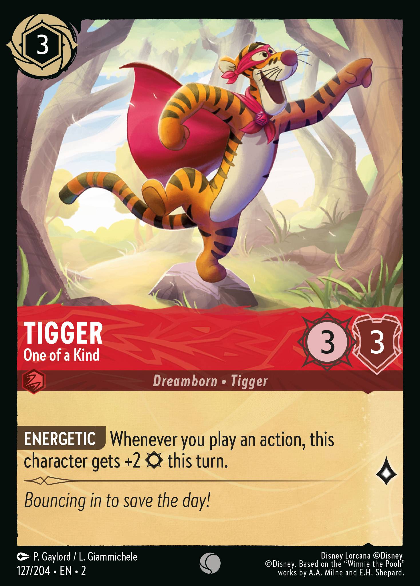 Tigger - One of a Kind | Rise of the Floodborn #127 [foil]