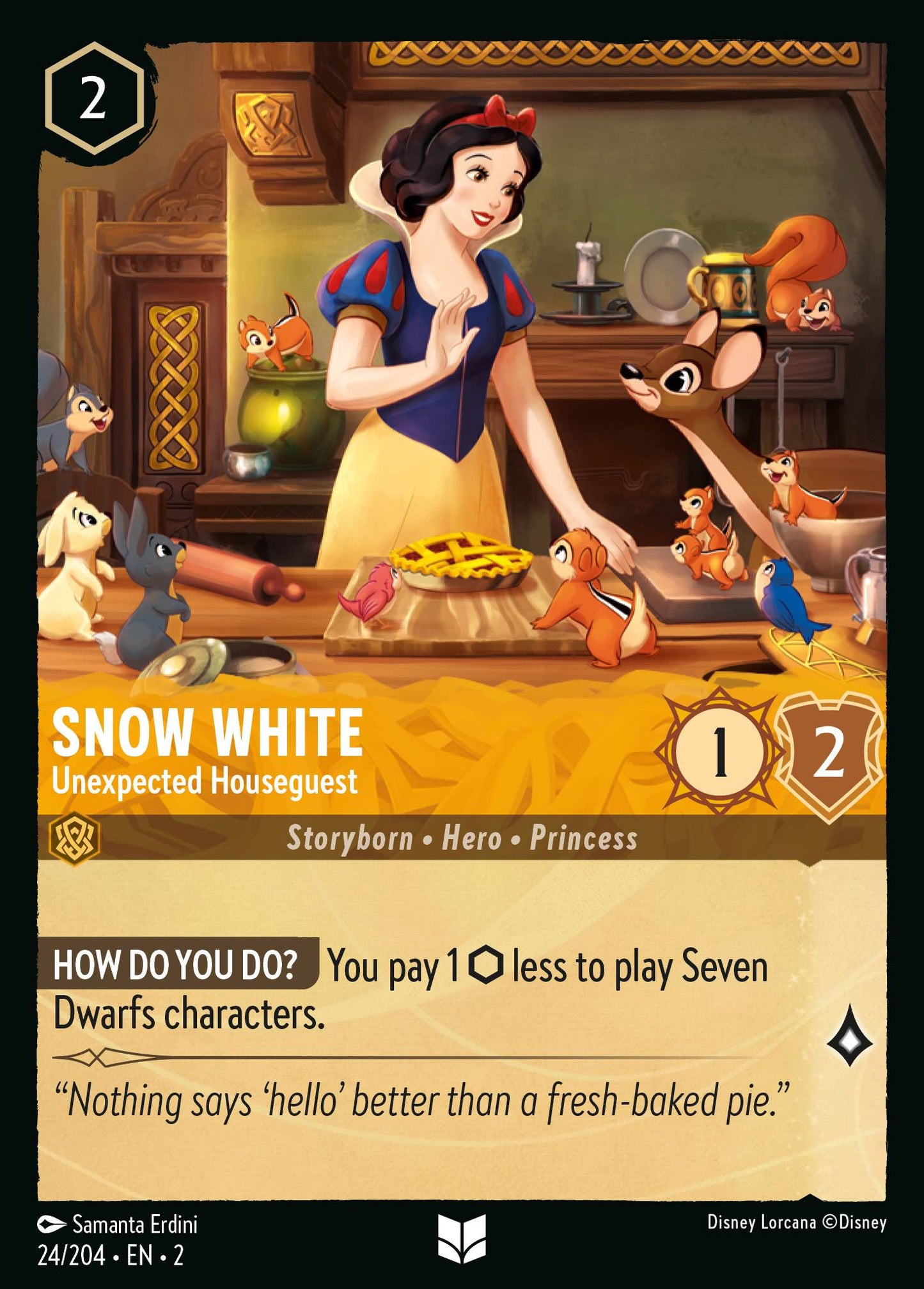 Snow White - Unexpected Houseguest | Rise of the Floodborn #24 [foil]