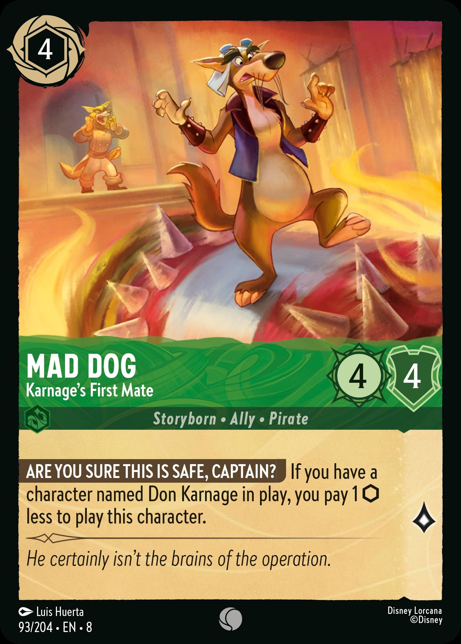 Mad Dog - Karnage's First Mate | Reign of Jafar #93 [foil]