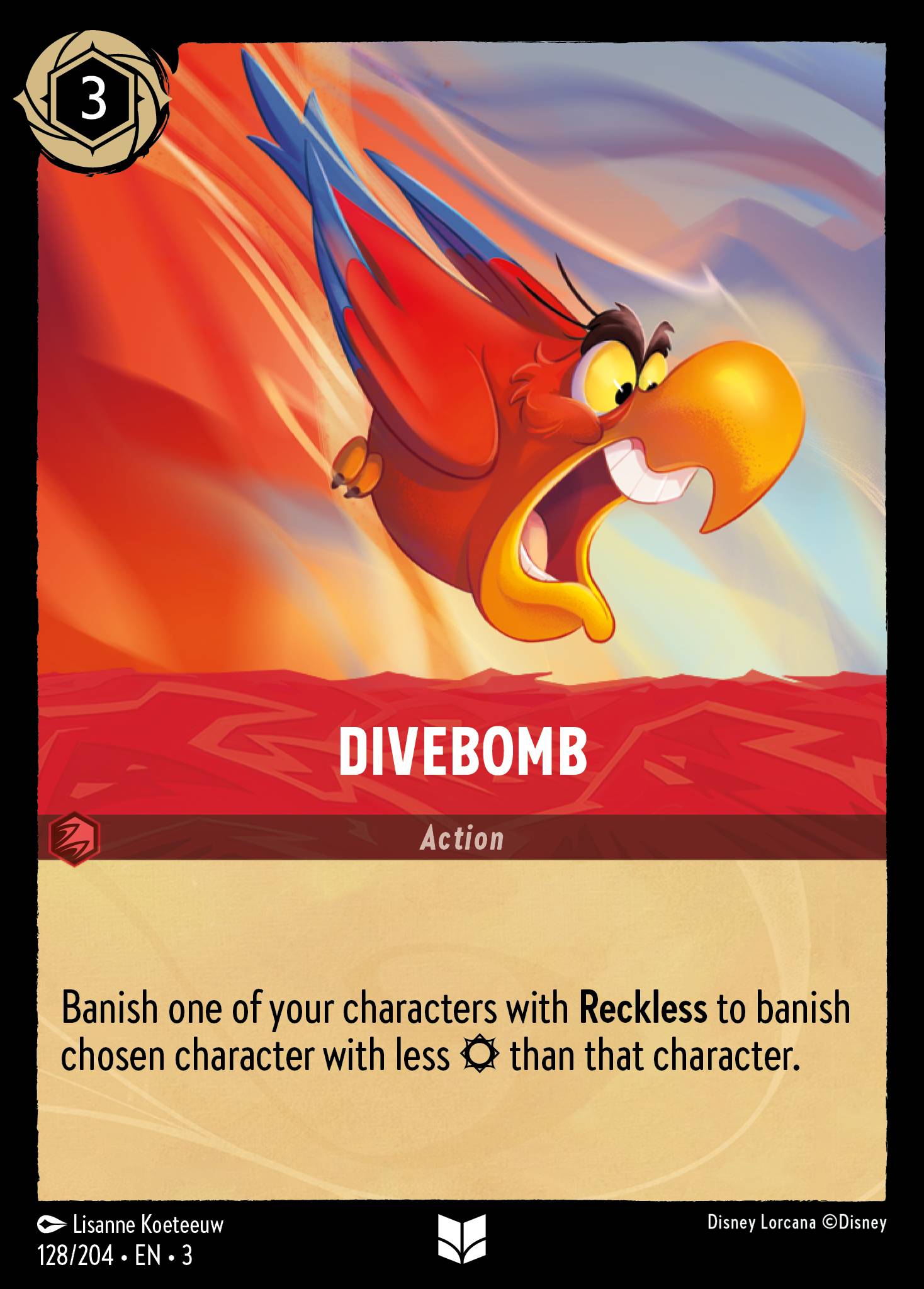 Divebomb | Into the Inklands #128 [foil]