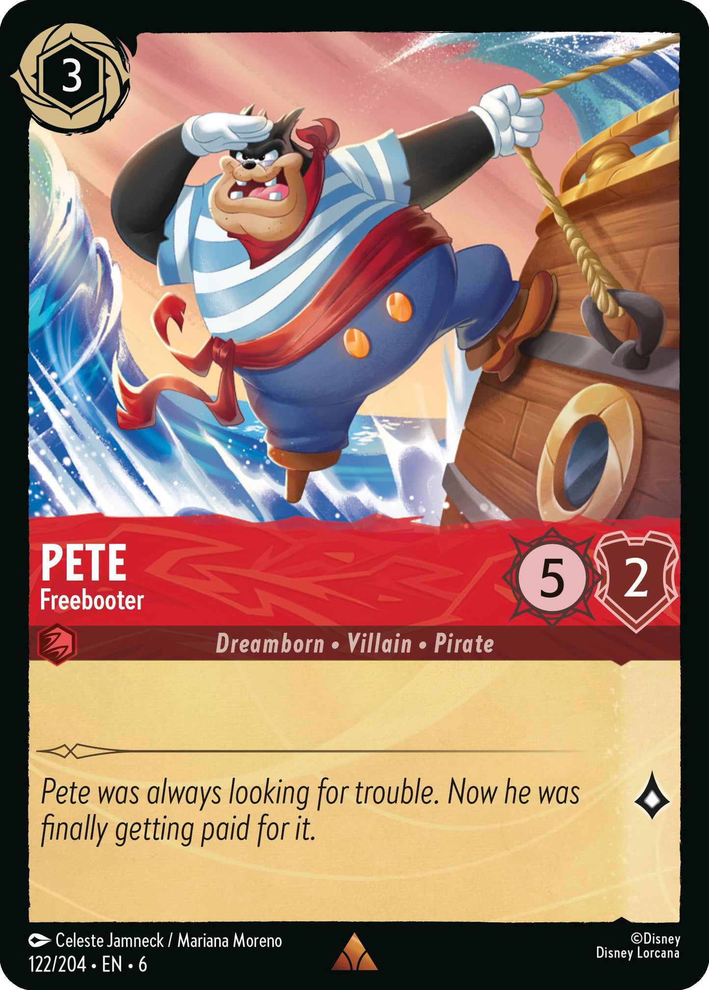 Pete - Freebooter | Azurite Sea #122 [foil]