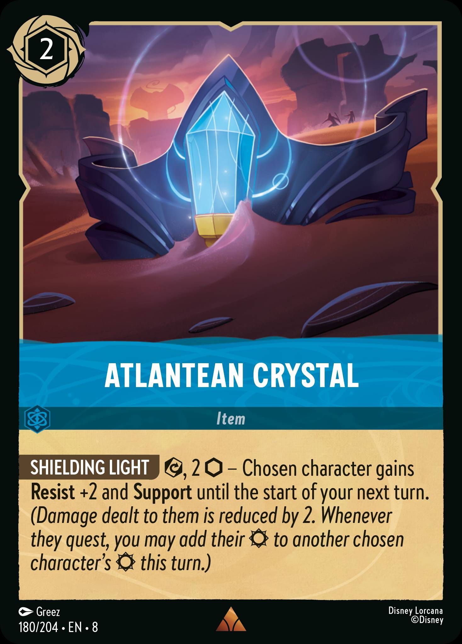 Atlantean Crystal | Reign of Jafar #180