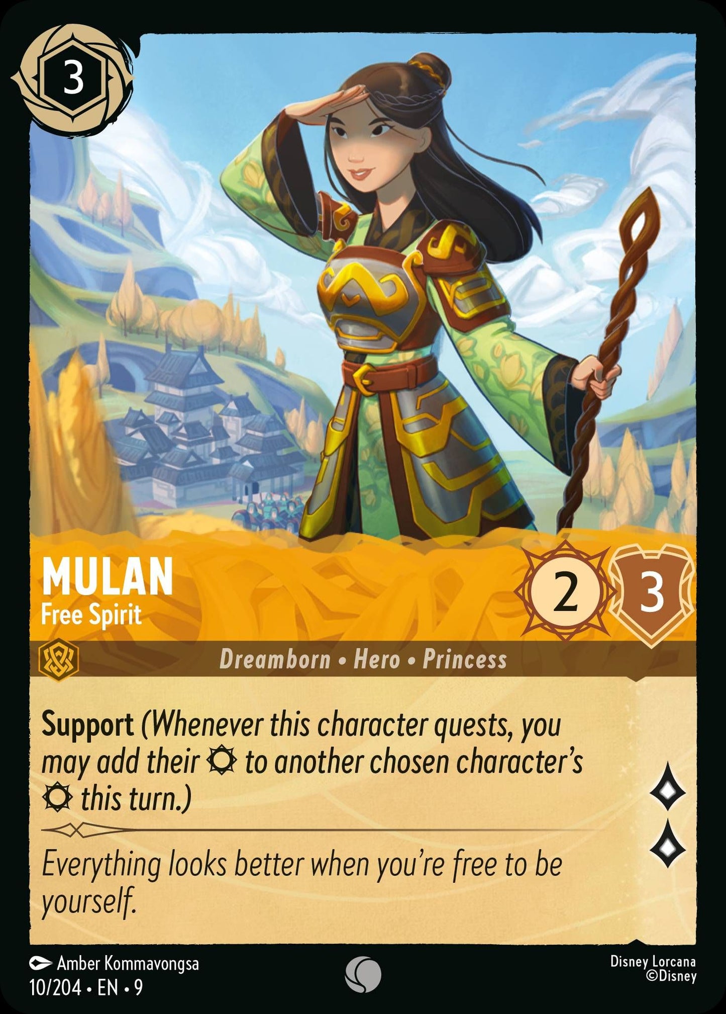 Mulan - Free Spirit | Fabled #10 [foil]