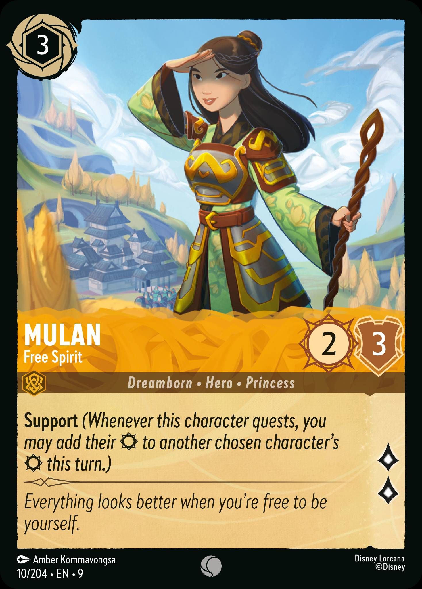 Mulan - Free Spirit | Fabled #10 [foil]