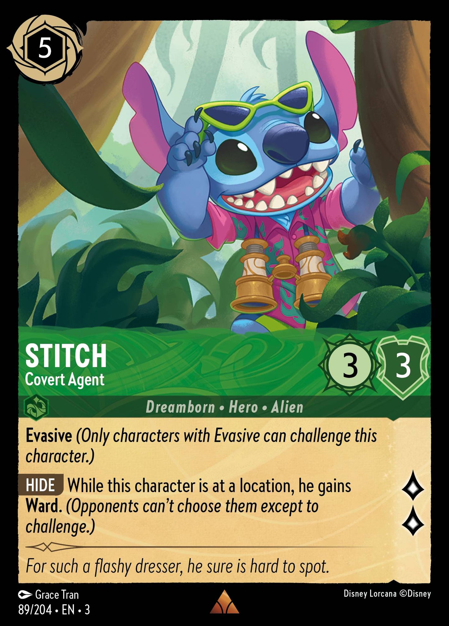 Stitch - Covert Agent | Into the Inklands #89 [foil]