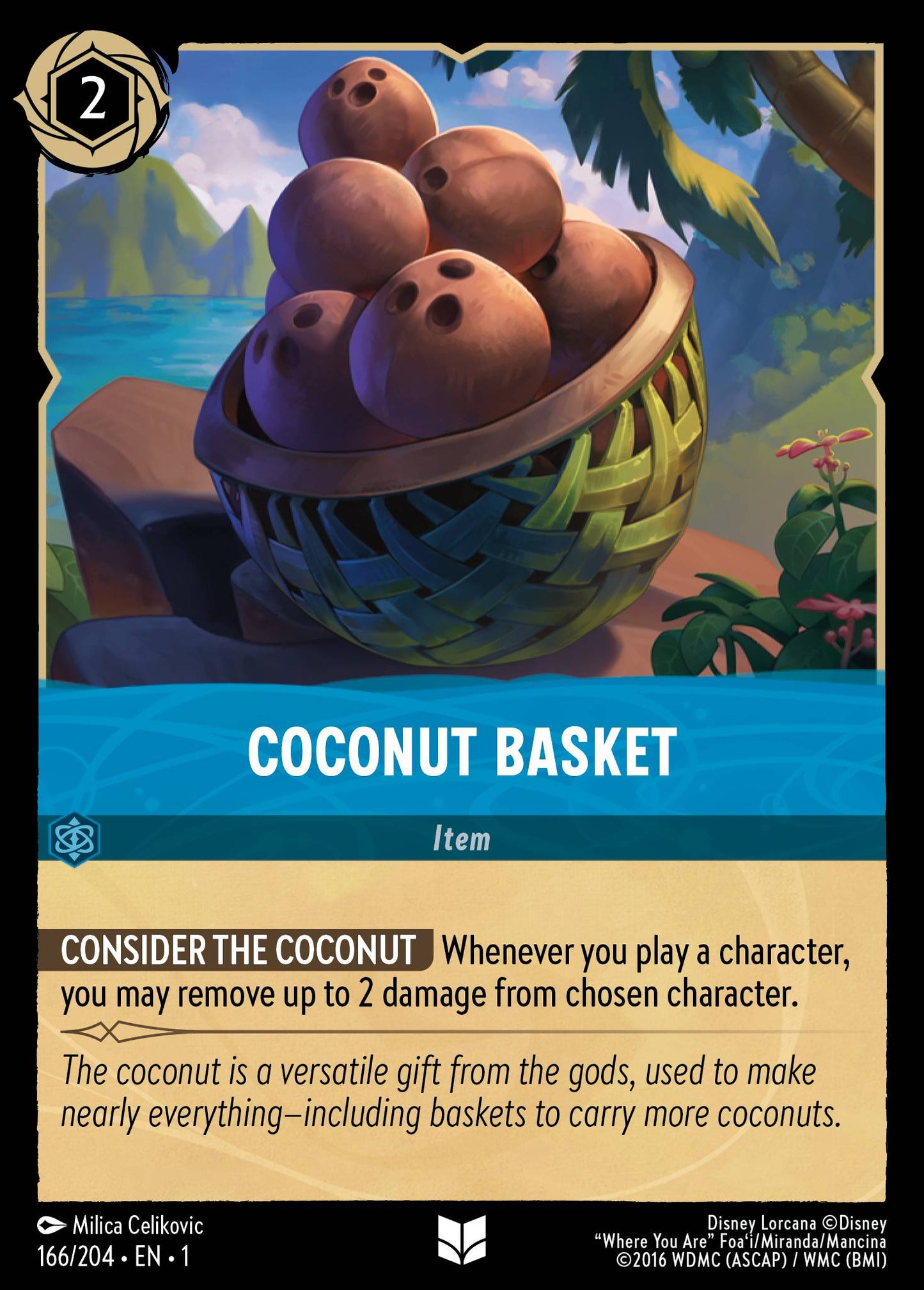 Coconut Basket | The First Chapter #166 [foil]