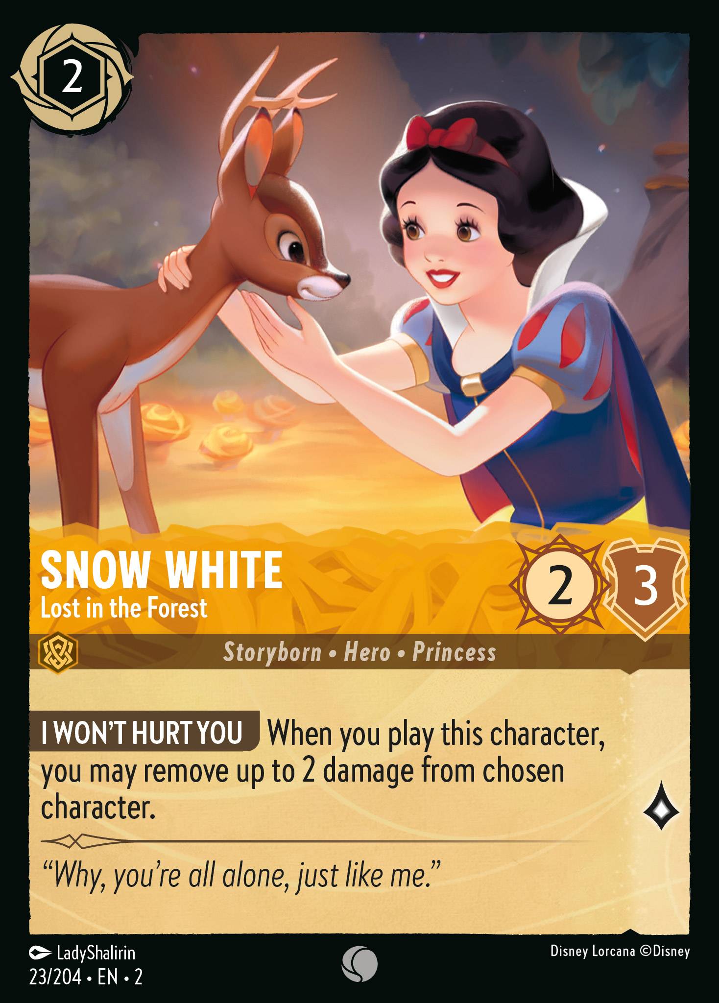 Snow White - Lost in the Forest | Rise of the Floodborn #23 [foil]