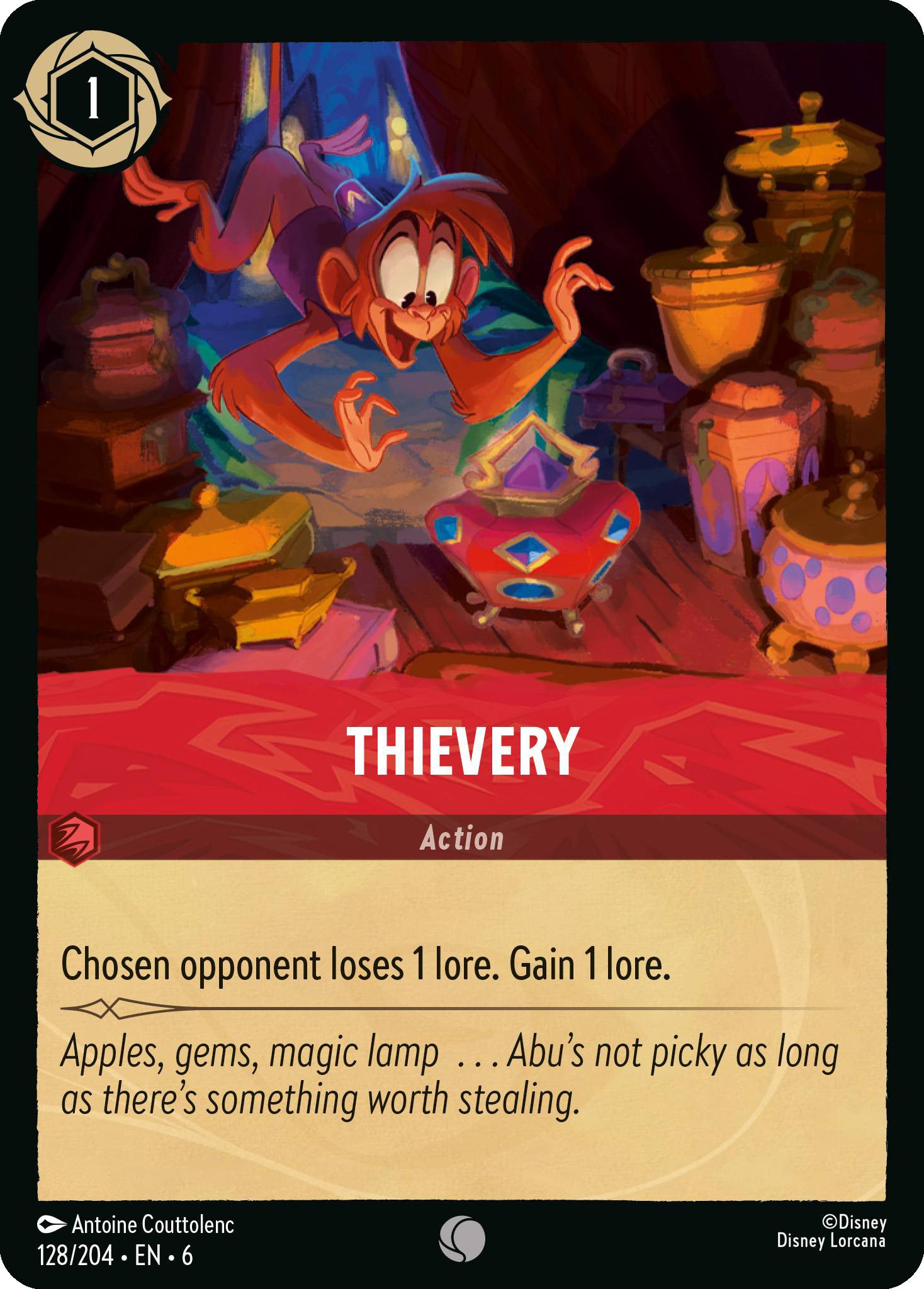 Thievery | Azurite Sea #128 [foil]