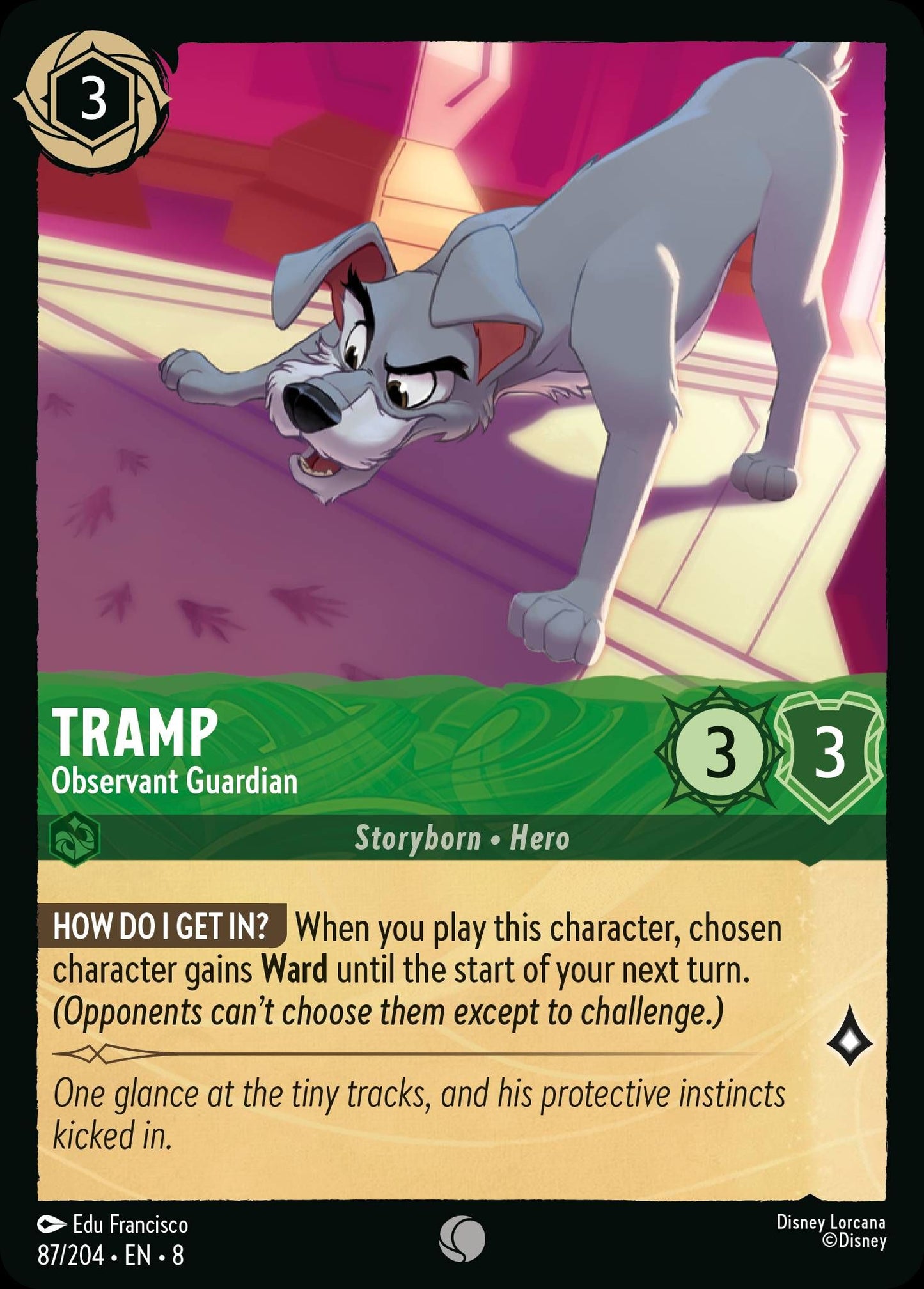 Tramp - Observant Guardian | Reign of Jafar #87 [foil]