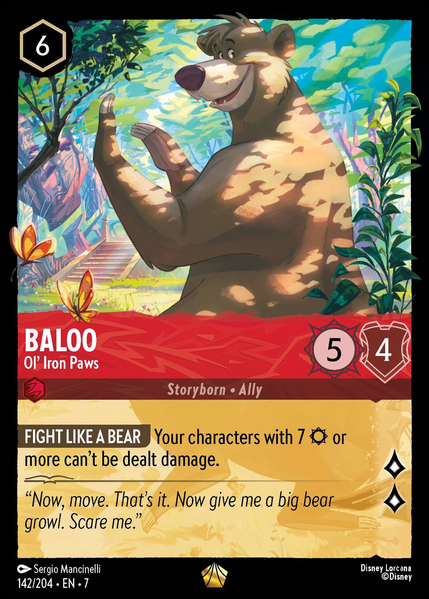 Baloo - Ol' Iron Paws | Archazia's Island #142 [foil]